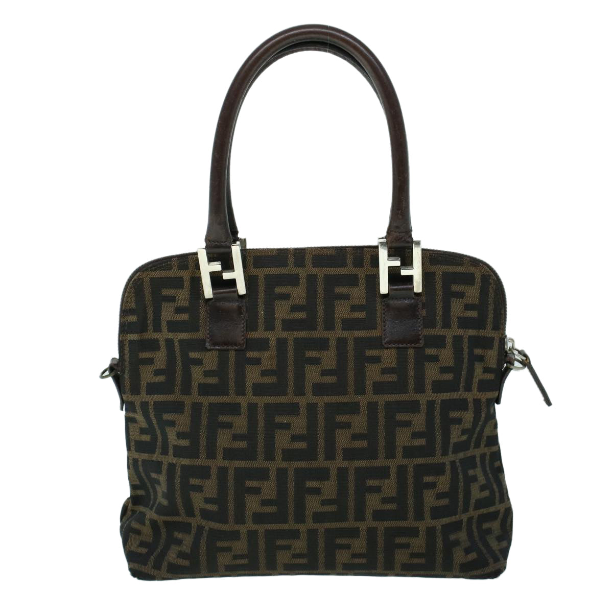 Luxury FendiZucca Canvas Hand Bag Brown53776