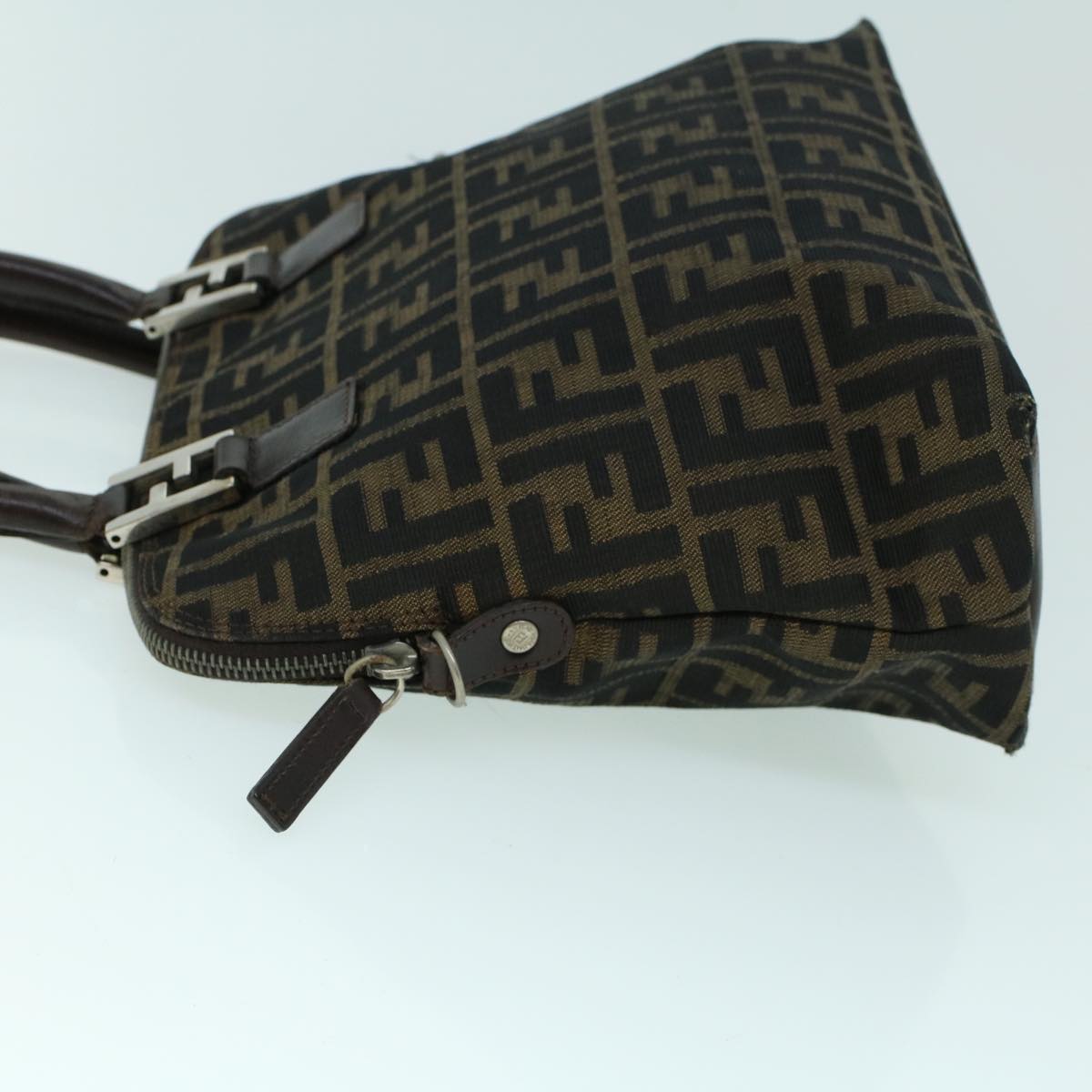 Luxury FendiZucca Canvas Hand Bag Brown53776