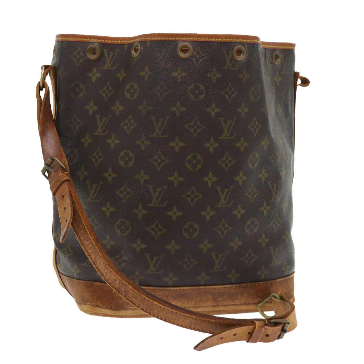 LOUIS VUITTON Monogram Noe Shoulder Bag M42224 LV 53778