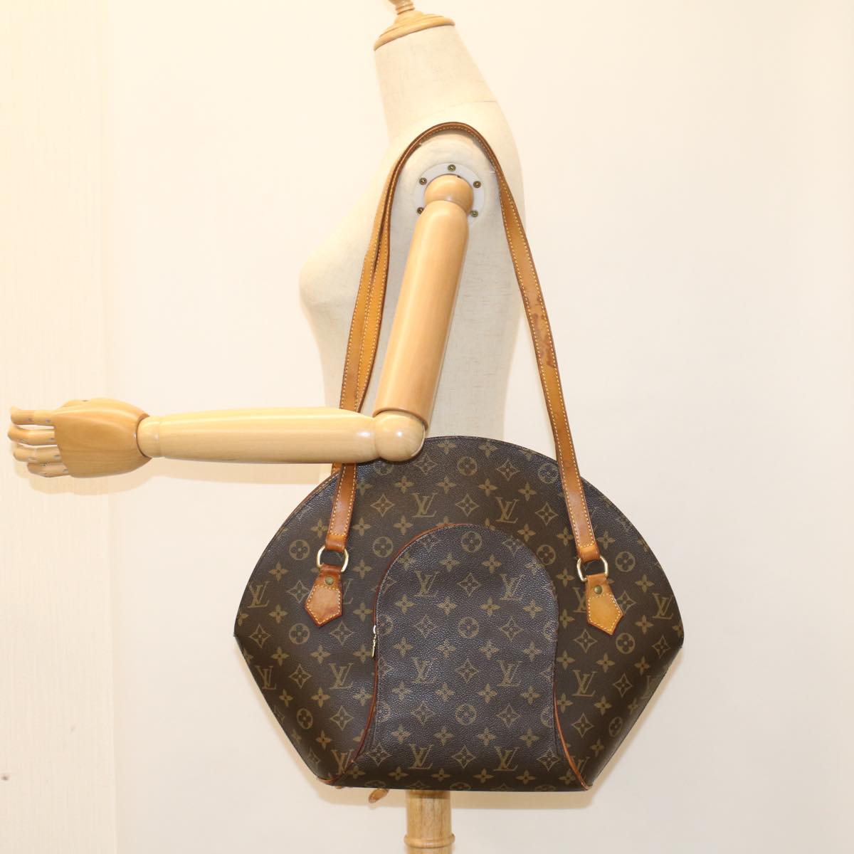 LOUIS VUITTON Monogram Ellipse Shopping Shoulder Bag M51128 LV 53835