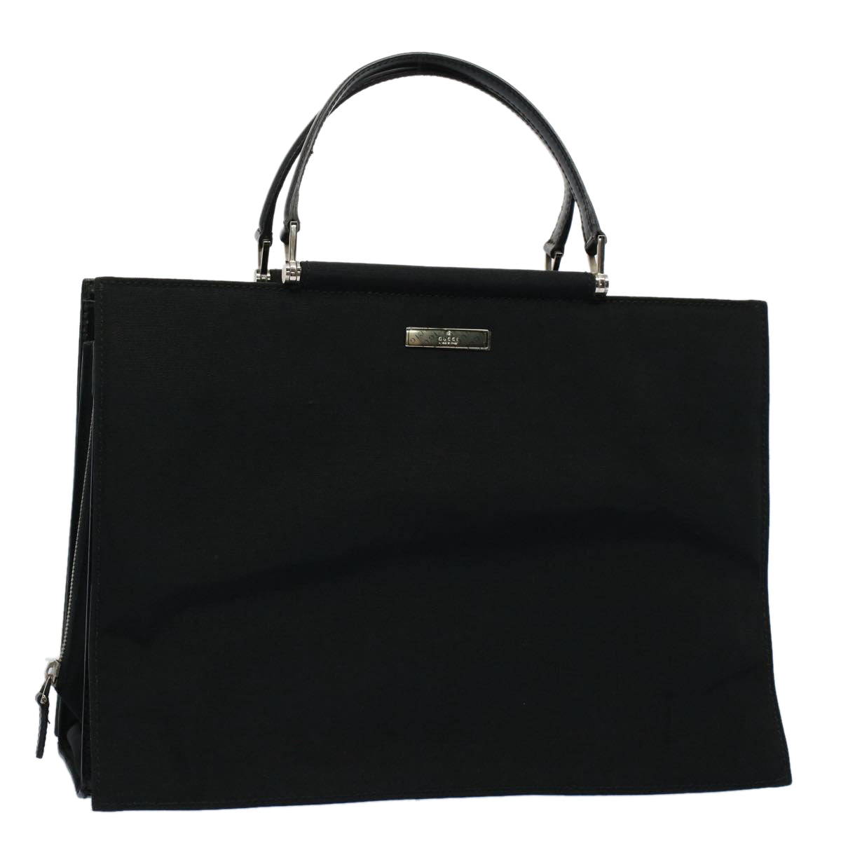 Luxury Gucci Hand Bag Nylon Black 015 3710 002214  53843