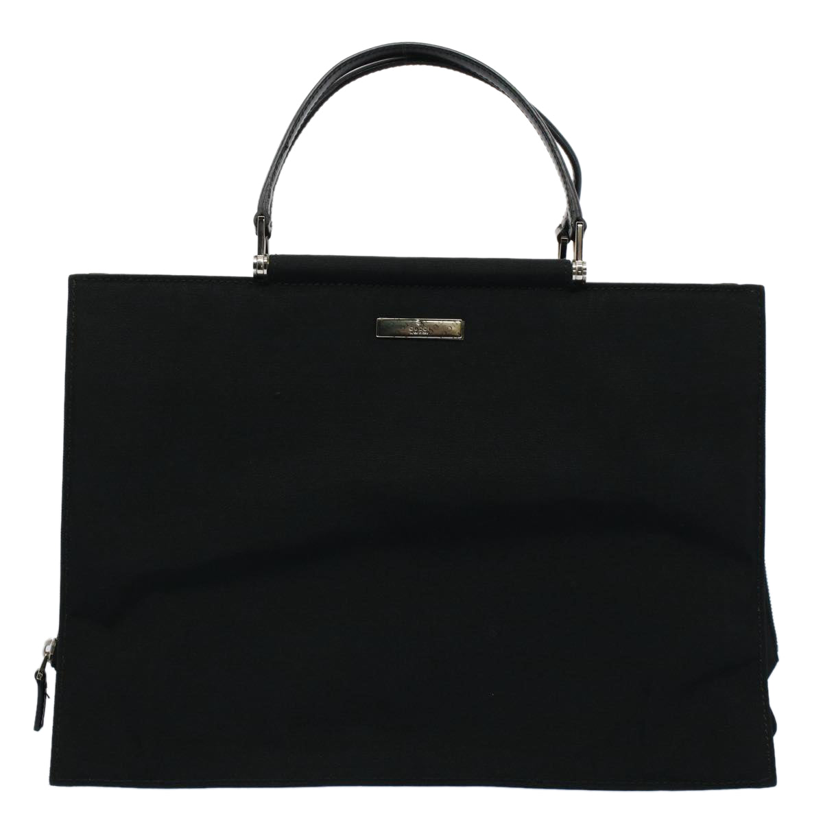 Luxury Gucci Hand Bag Nylon Black 015 3710 002214  53843