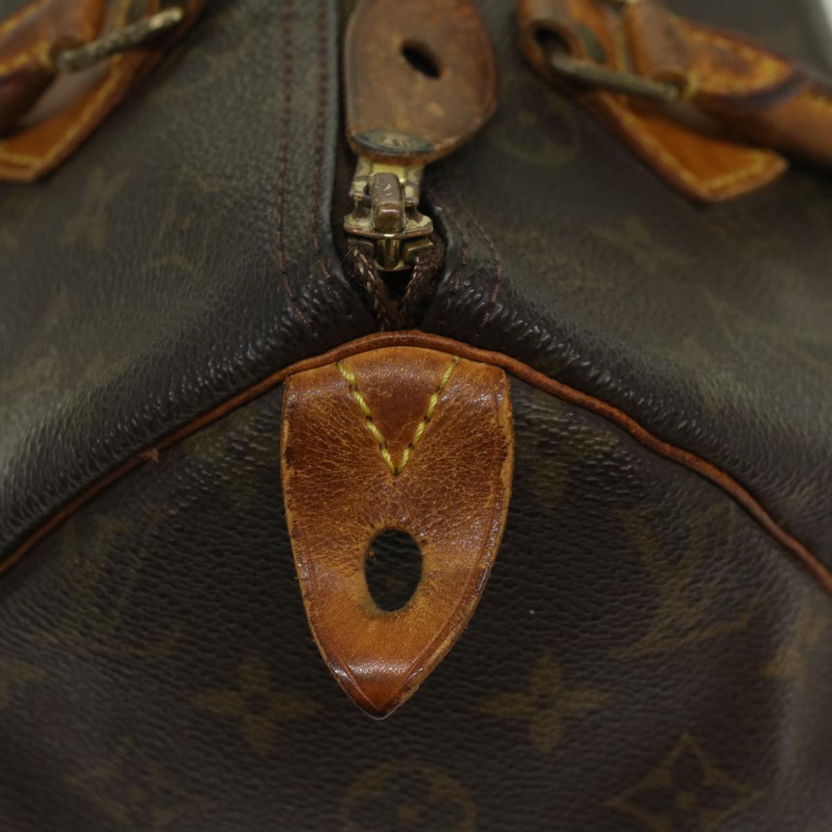 LOUIS VUITTON Monogram Speedy 30 Hand Bag M41526 LV 53847