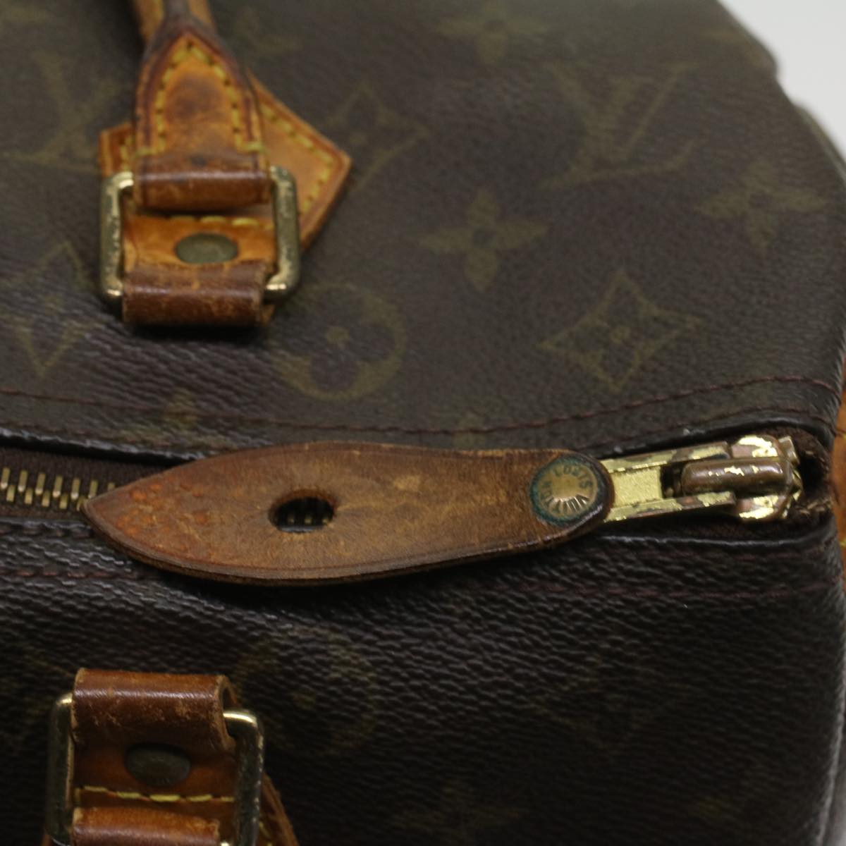 LOUIS VUITTON Monogram Speedy 30 Hand Bag M41526 LV 53847