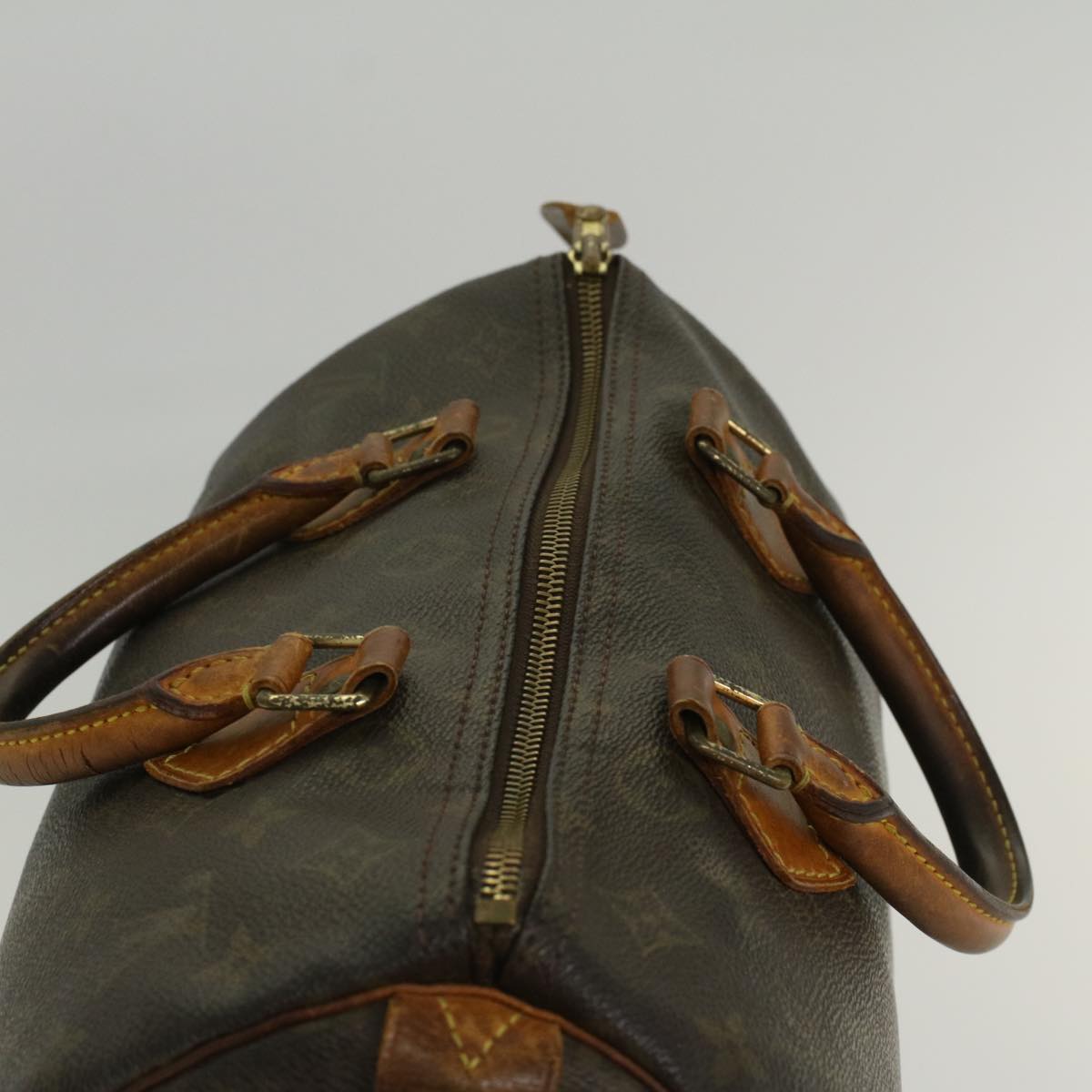 LOUIS VUITTON Monogram Speedy 30 Hand Bag M41526 LV 53847