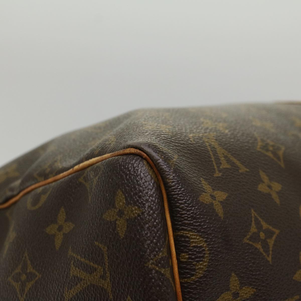LOUIS VUITTON Monogram Keepall 55 Boston Bag M41424 LV 53849