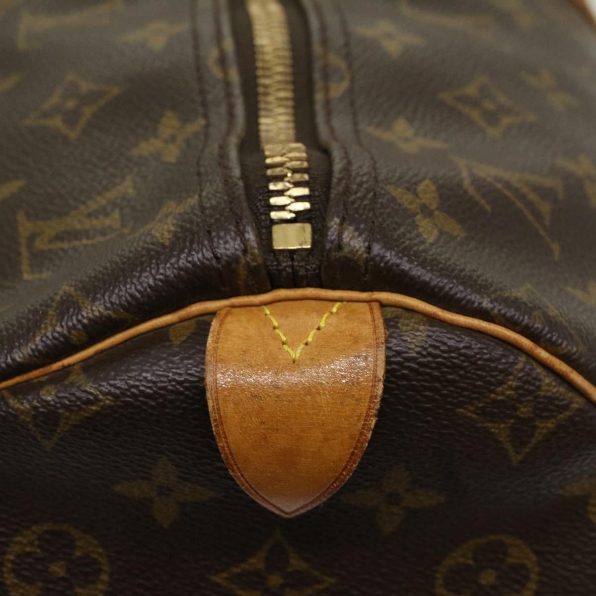 LOUIS VUITTON Monogram Keepall 55 Boston Bag M41424 LV 53849