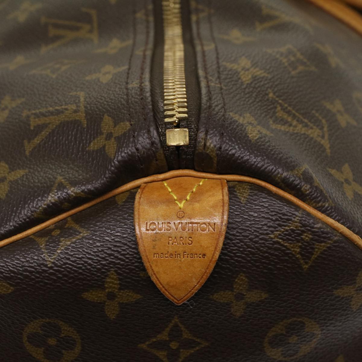 LOUIS VUITTON Monogram Keepall 55 Boston Bag M41424 LV 53849