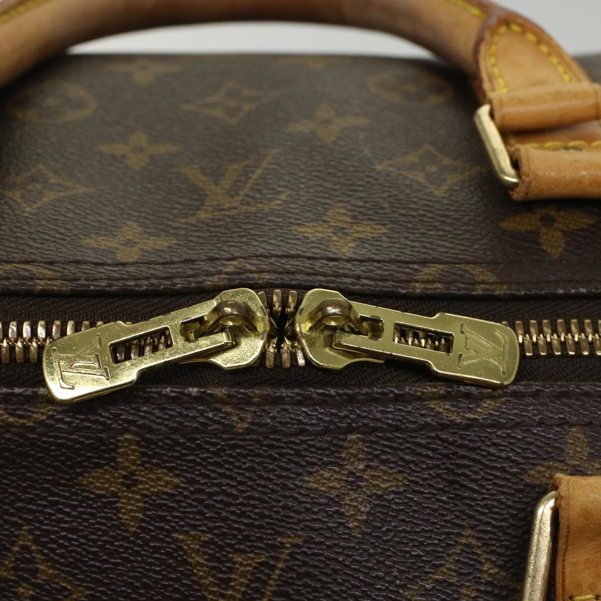 LOUIS VUITTON Monogram Keepall 55 Boston Bag M41424 LV 53849