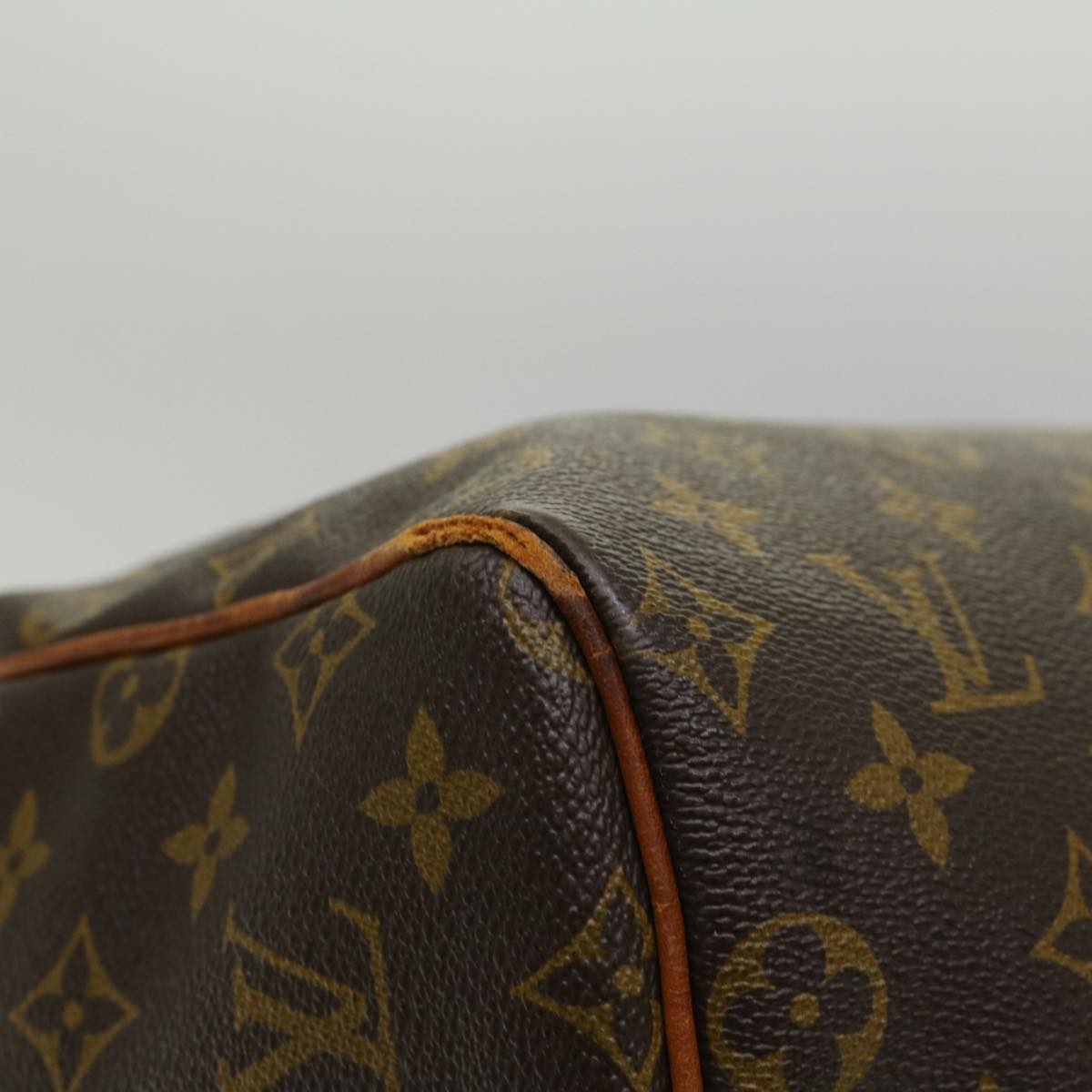LOUIS VUITTON Monogram Keepall 55 Boston Bag M41424 LV 53850