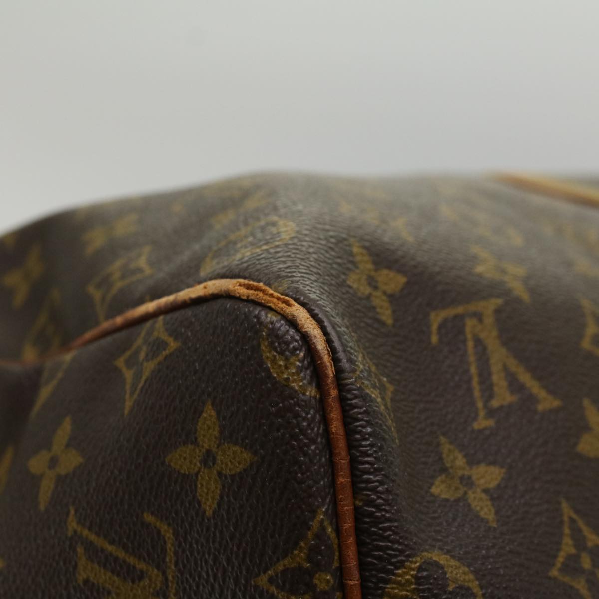 LOUIS VUITTON Monogram Keepall 55 Boston Bag M41424 LV 53850