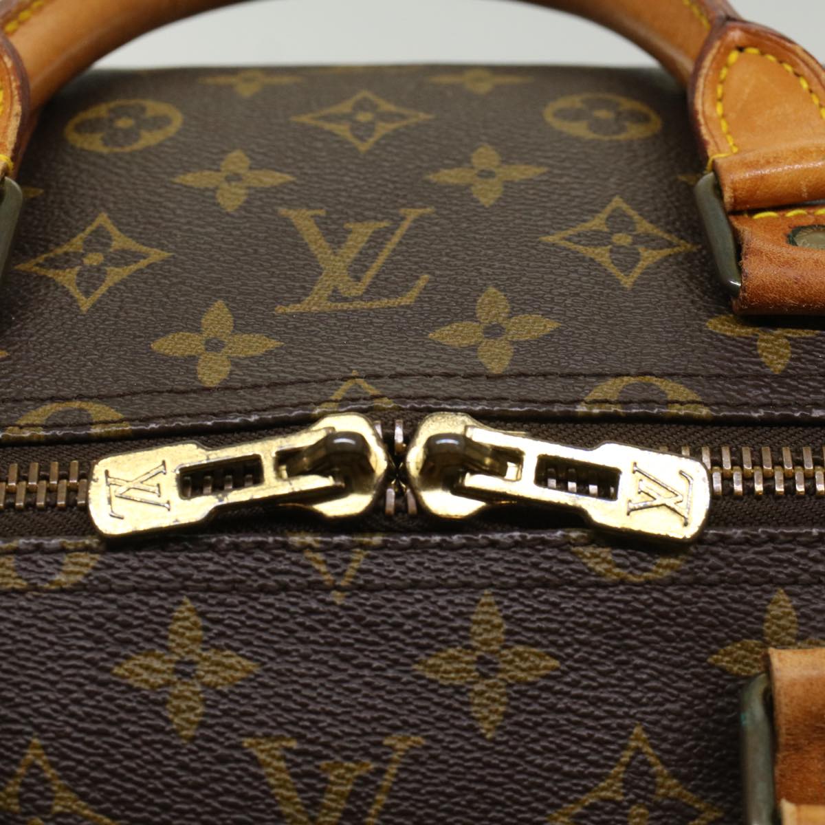 LOUIS VUITTON Monogram Keepall 55 Boston Bag M41424 LV 53850