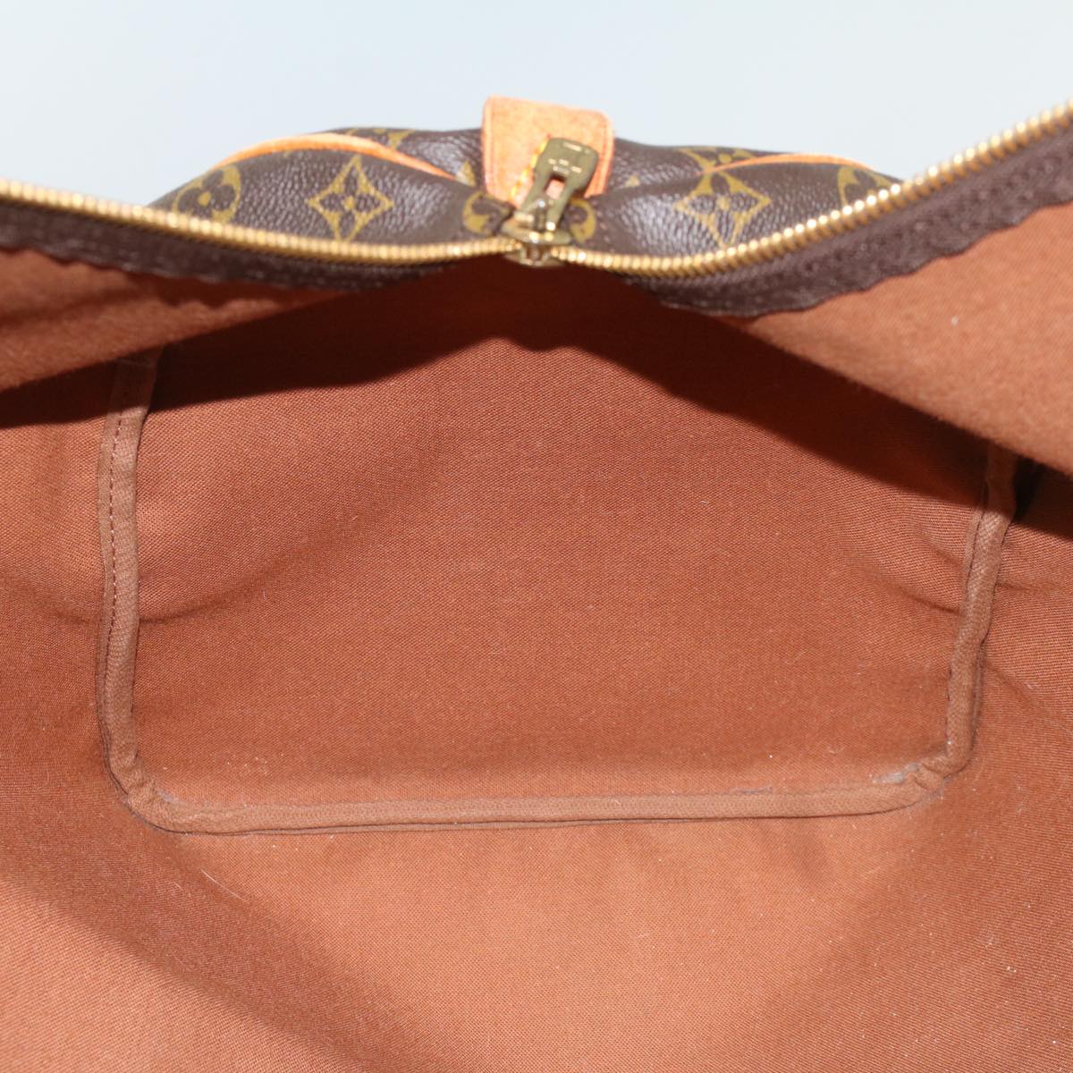 LOUIS VUITTON Monogram Keepall 55 Boston Bag M41424 LV 53850