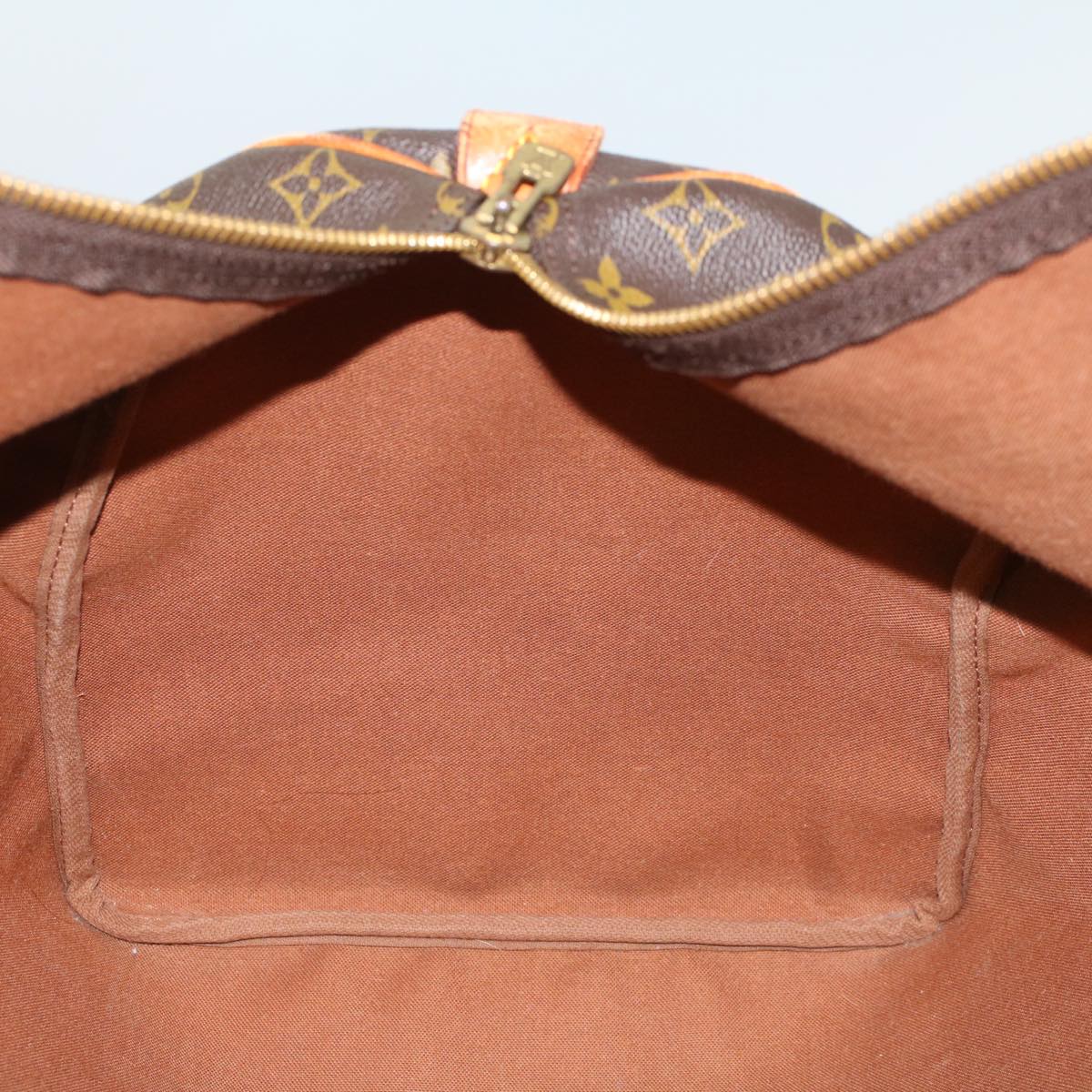 LOUIS VUITTON Monogram Keepall 55 Boston Bag M41424 LV 53850
