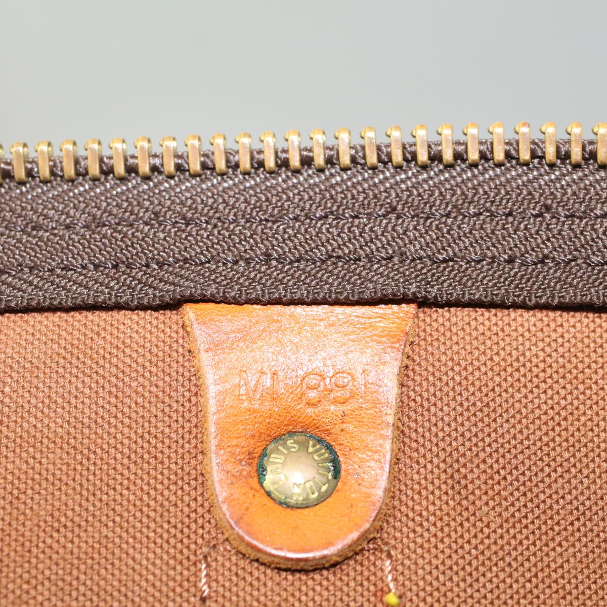 LOUIS VUITTON Monogram Keepall 55 Boston Bag M41424 LV 53850