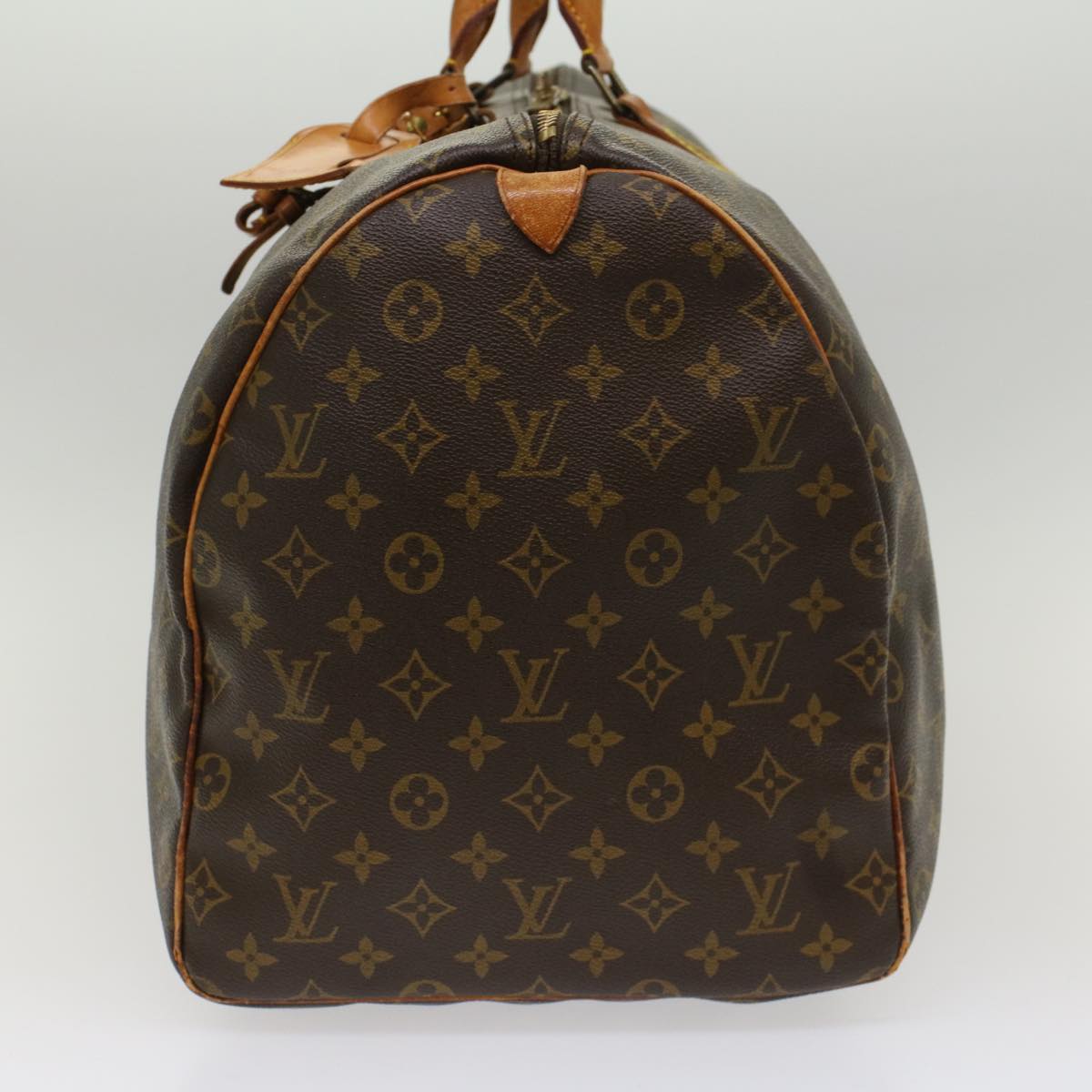 LOUIS VUITTON Monogram Keepall 55 Boston Bag M41424 LV 53850