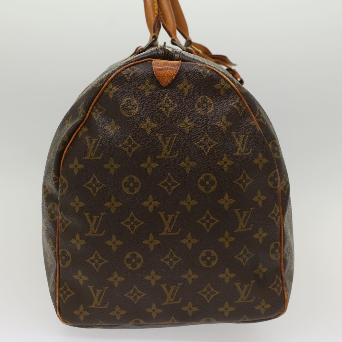 LOUIS VUITTON Monogram Keepall 55 Boston Bag M41424 LV 53850