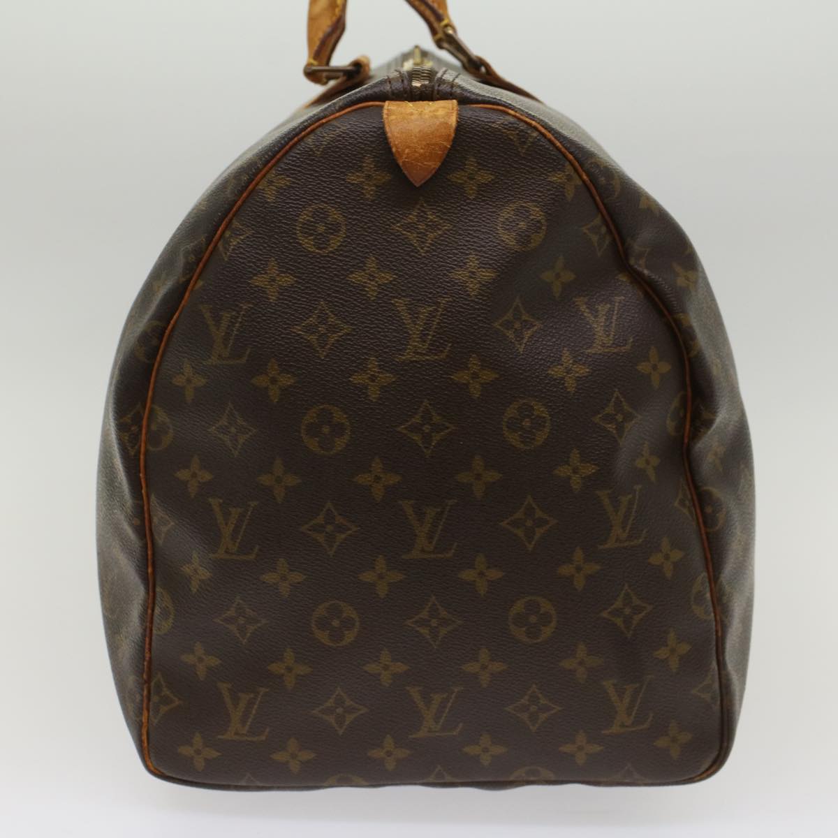 LOUIS VUITTON Monogram Keepall 55 Boston Bag M41424 LV 53851