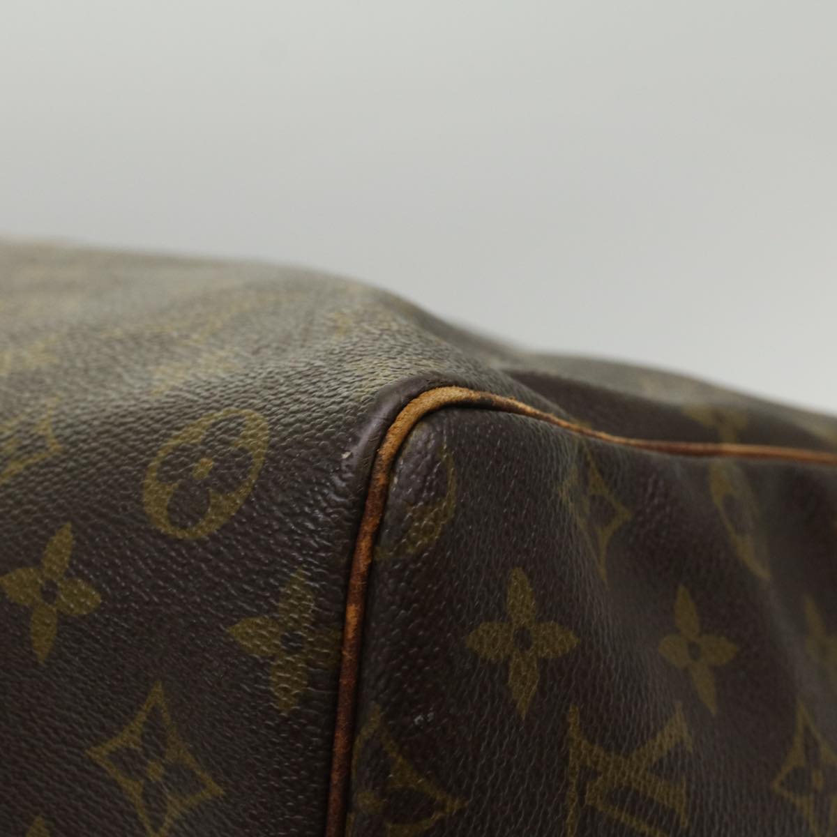 LOUIS VUITTON Monogram Keepall 60 Boston Bag M41422 LV 53852