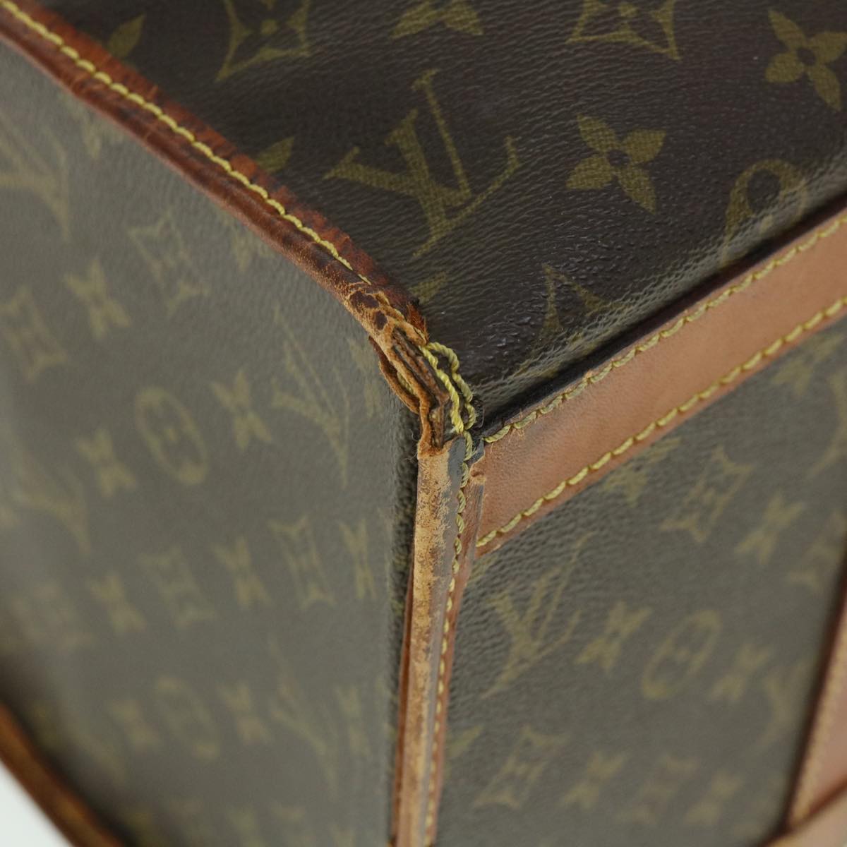 LOUIS VUITTON Monogram Sac Demi Souple 45 Pet Carry LV 53854