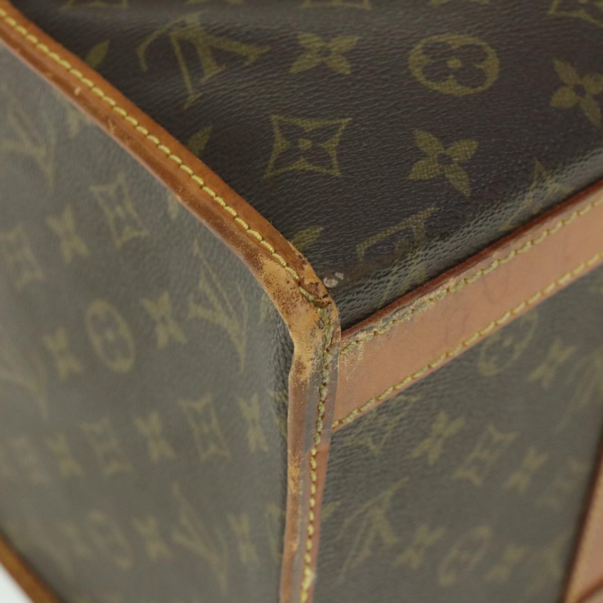 LOUIS VUITTON Monogram Sac Demi Souple 45 Pet Carry LV 53854