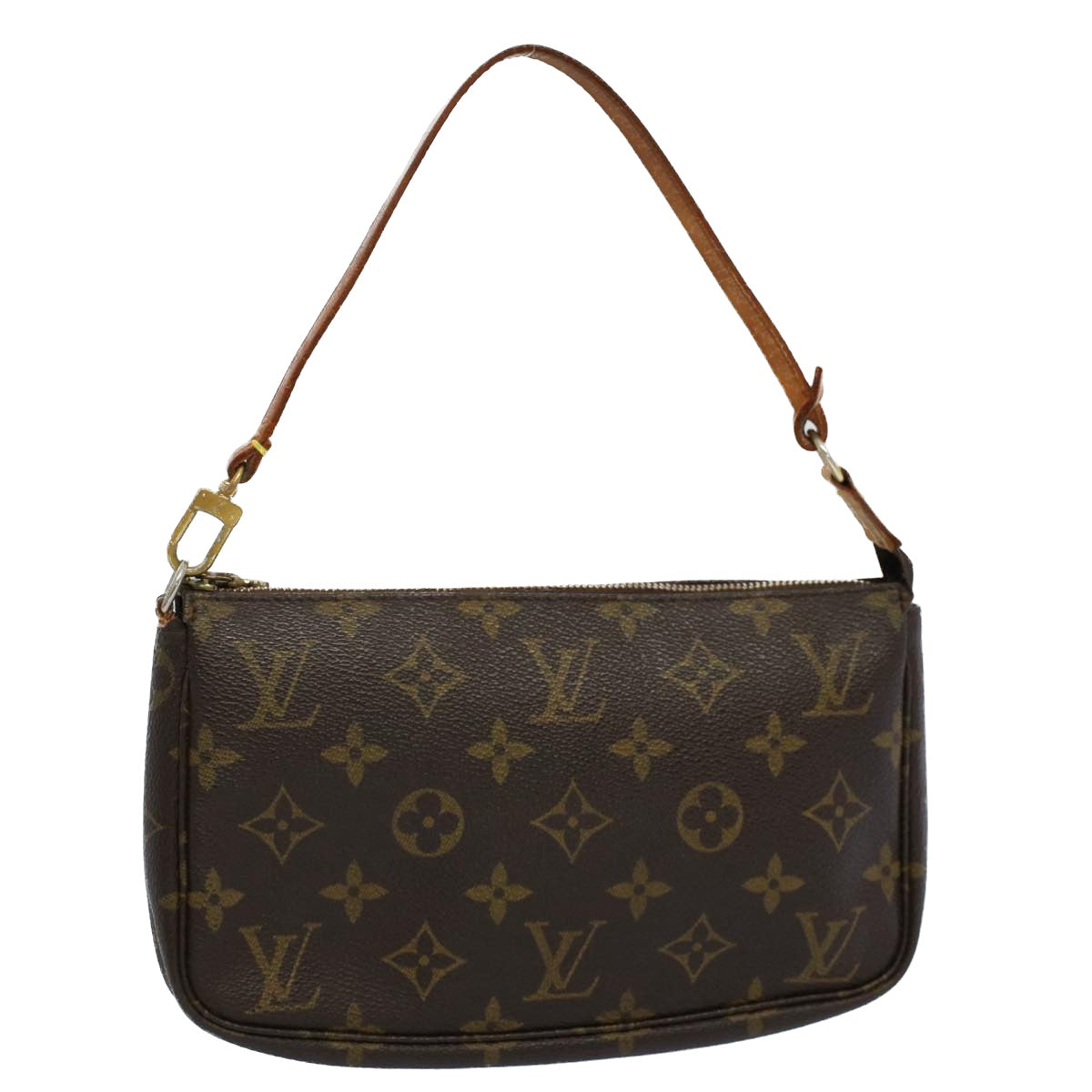 LOUIS VUITTON Monogram Pochette Accessoires Pouch M51980 LV 53860