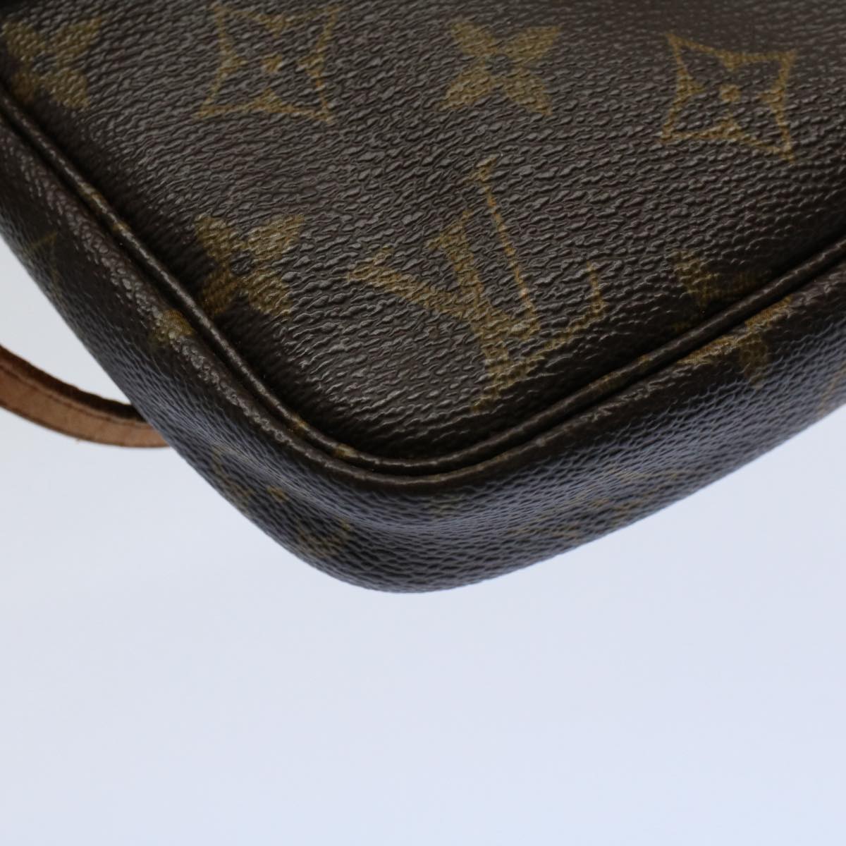 LOUIS VUITTON Monogram Pochette Accessoires Pouch M51980 LV 53860