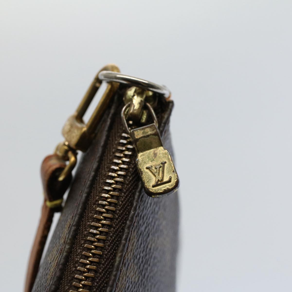 LOUIS VUITTON Monogram Pochette Accessoires Pouch M51980 LV 53860
