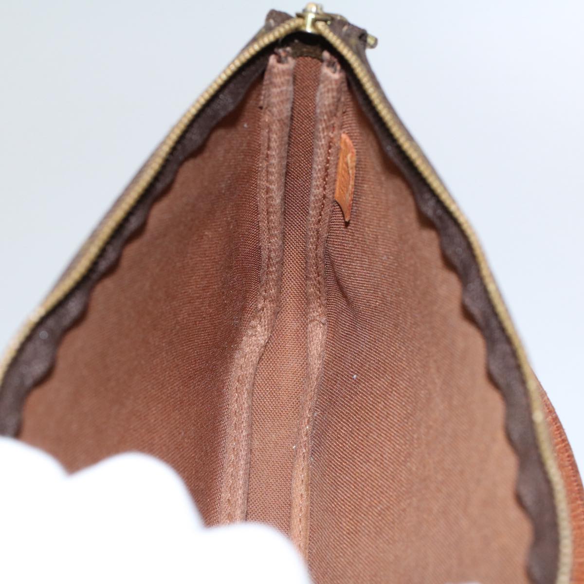 LOUIS VUITTON Monogram Pochette Accessoires Pouch M51980 LV 53860