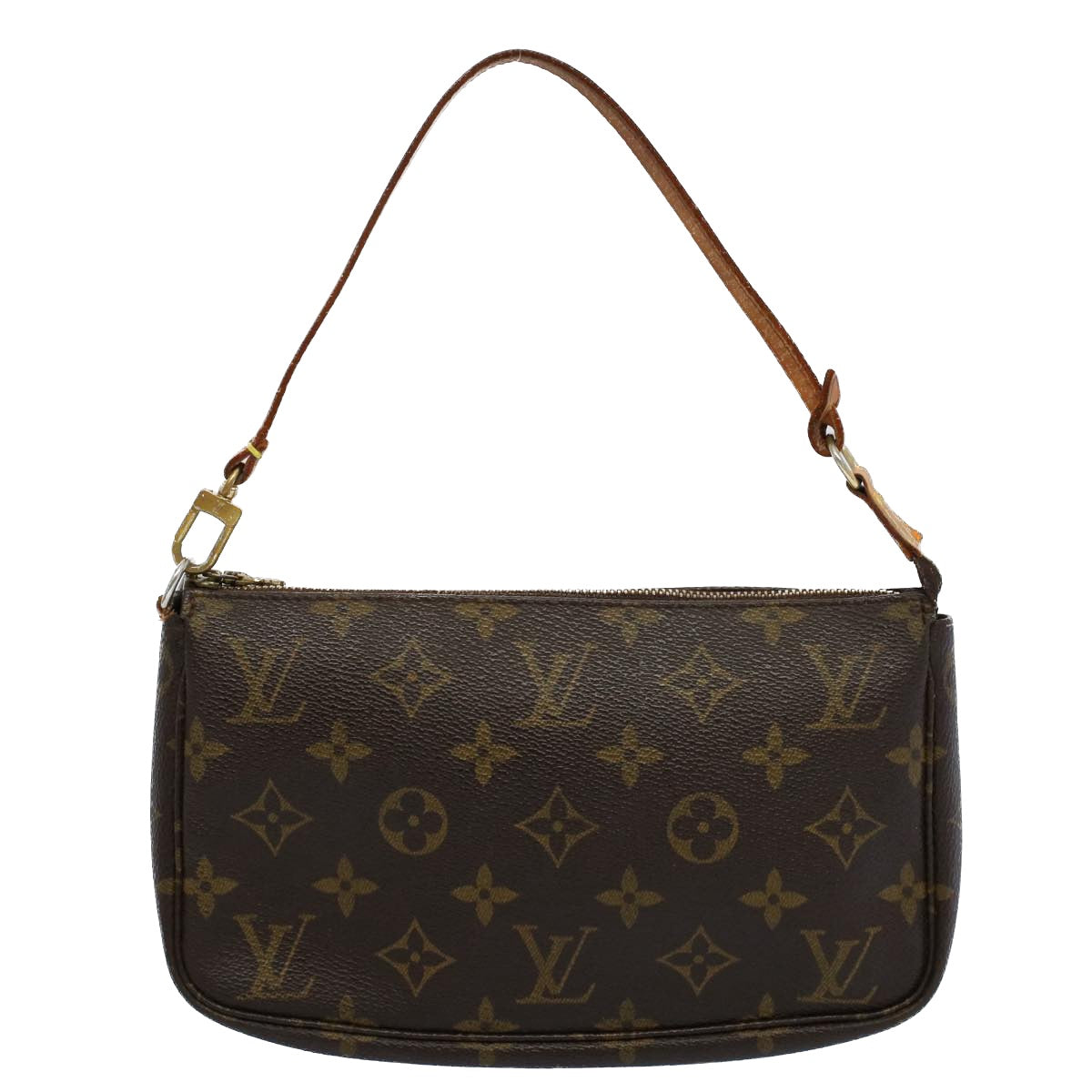 LOUIS VUITTON Monogram Pochette Accessoires Pouch M51980 LV 53860