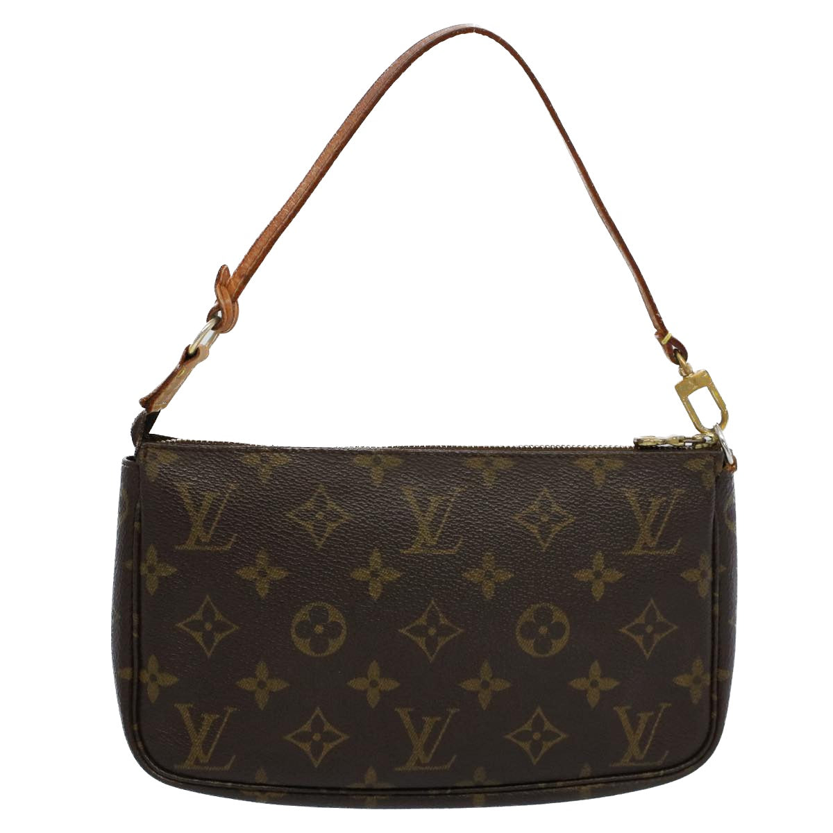 LOUIS VUITTON Monogram Pochette Accessoires Pouch M51980 LV 53860