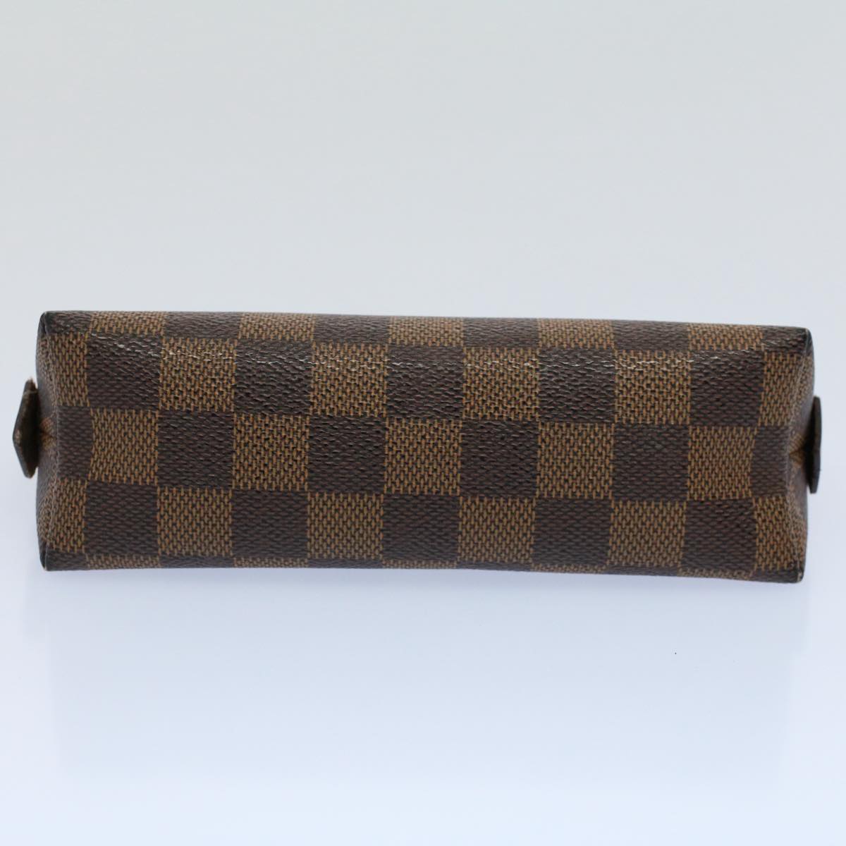 LOUIS VUITTON Damier Ebene Pochette Cosmetic PM Pouch N47516 LV 53867