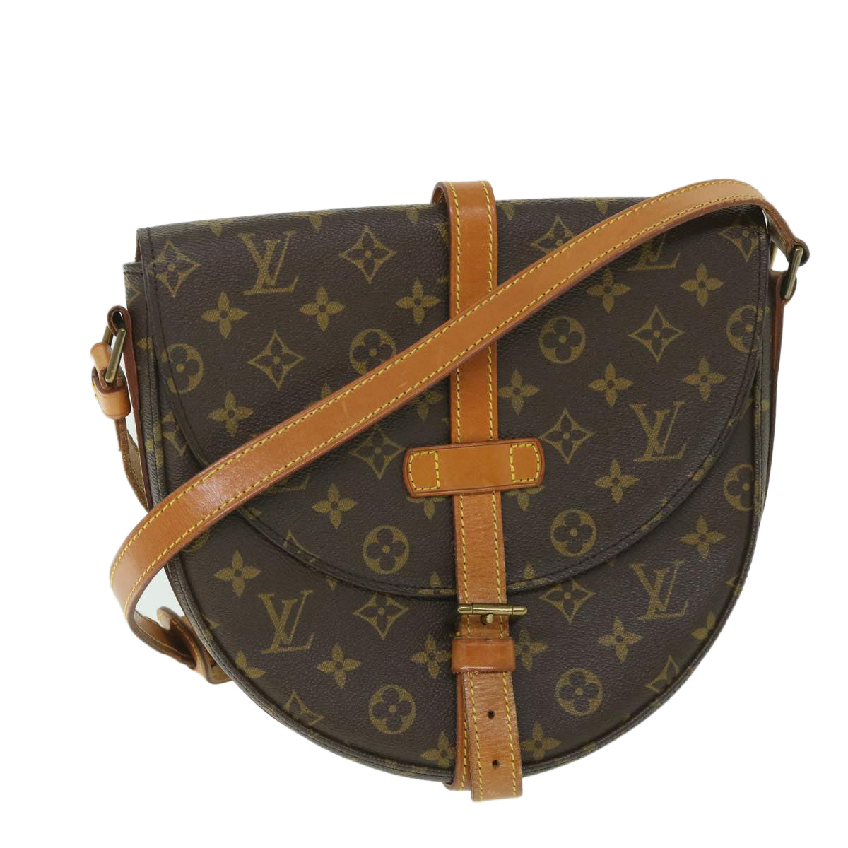LOUIS VUITTON Monogram Chantilly GM Shoulder Bag M51232 LV 53904