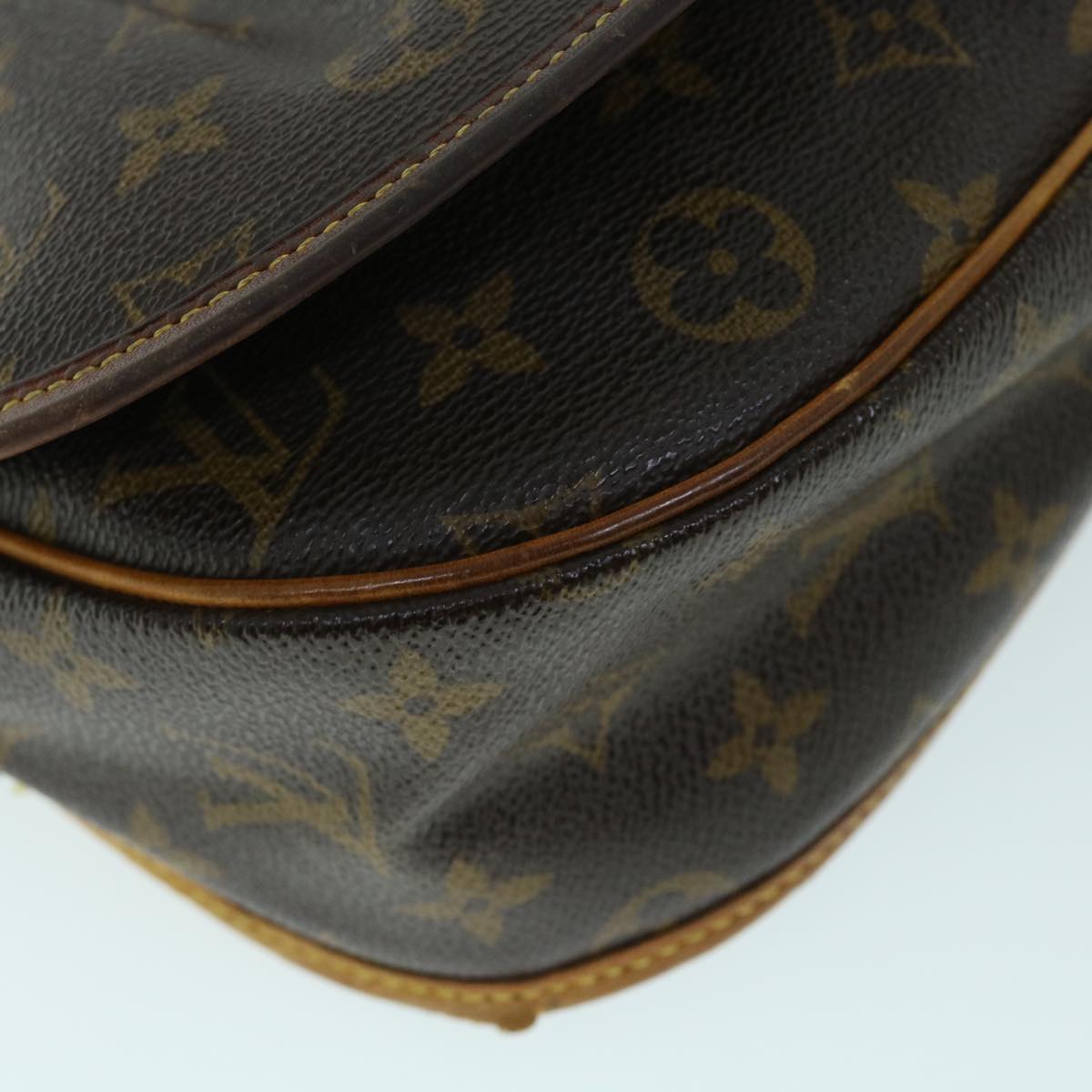 LOUIS VUITTON Monogram Menilmontant PM Shoulder Bag M40474 LV 53905