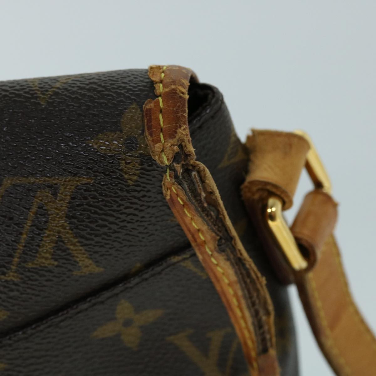 LOUIS VUITTON Monogram Menilmontant PM Shoulder Bag M40474 LV 53905