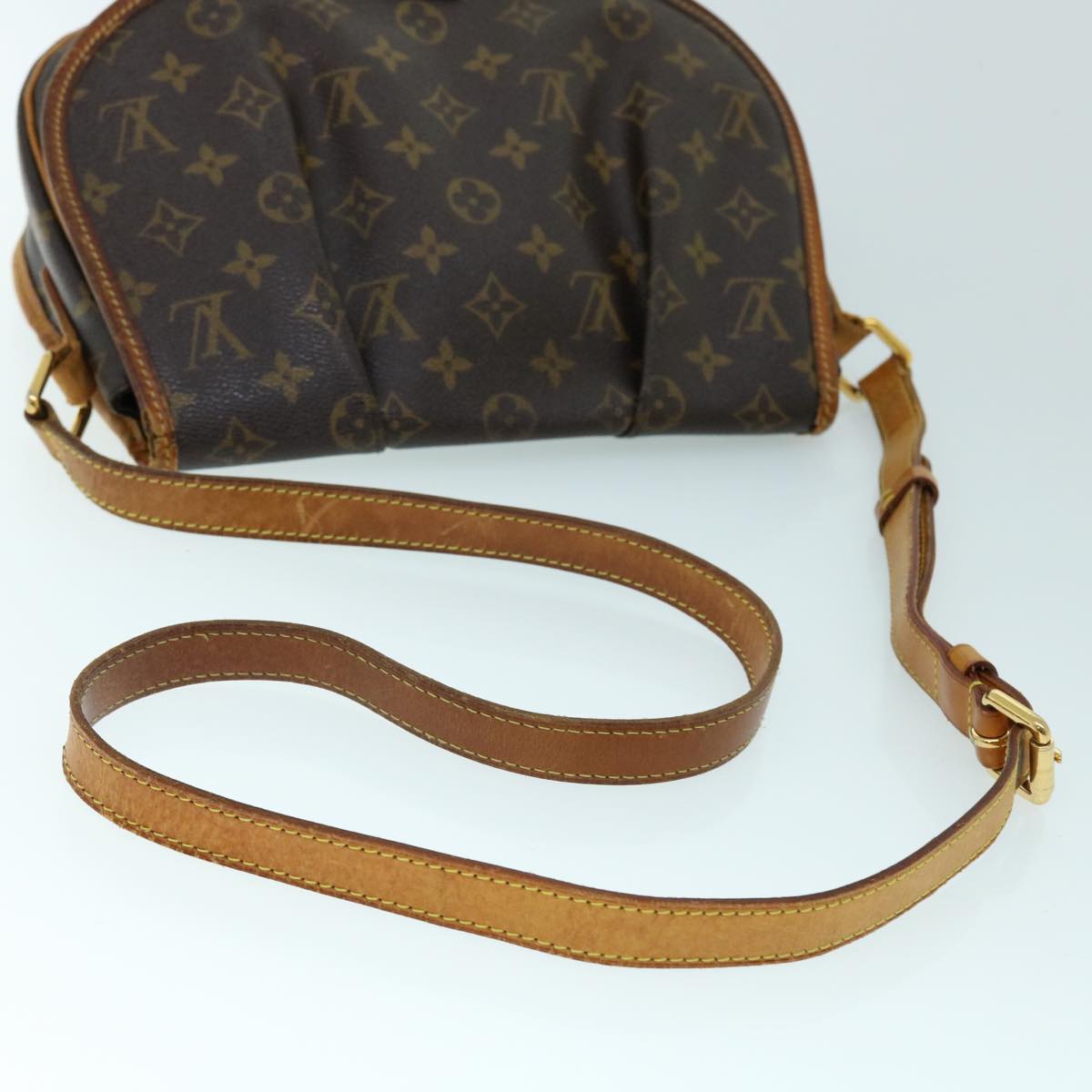 LOUIS VUITTON Monogram Menilmontant PM Shoulder Bag M40474 LV 53905