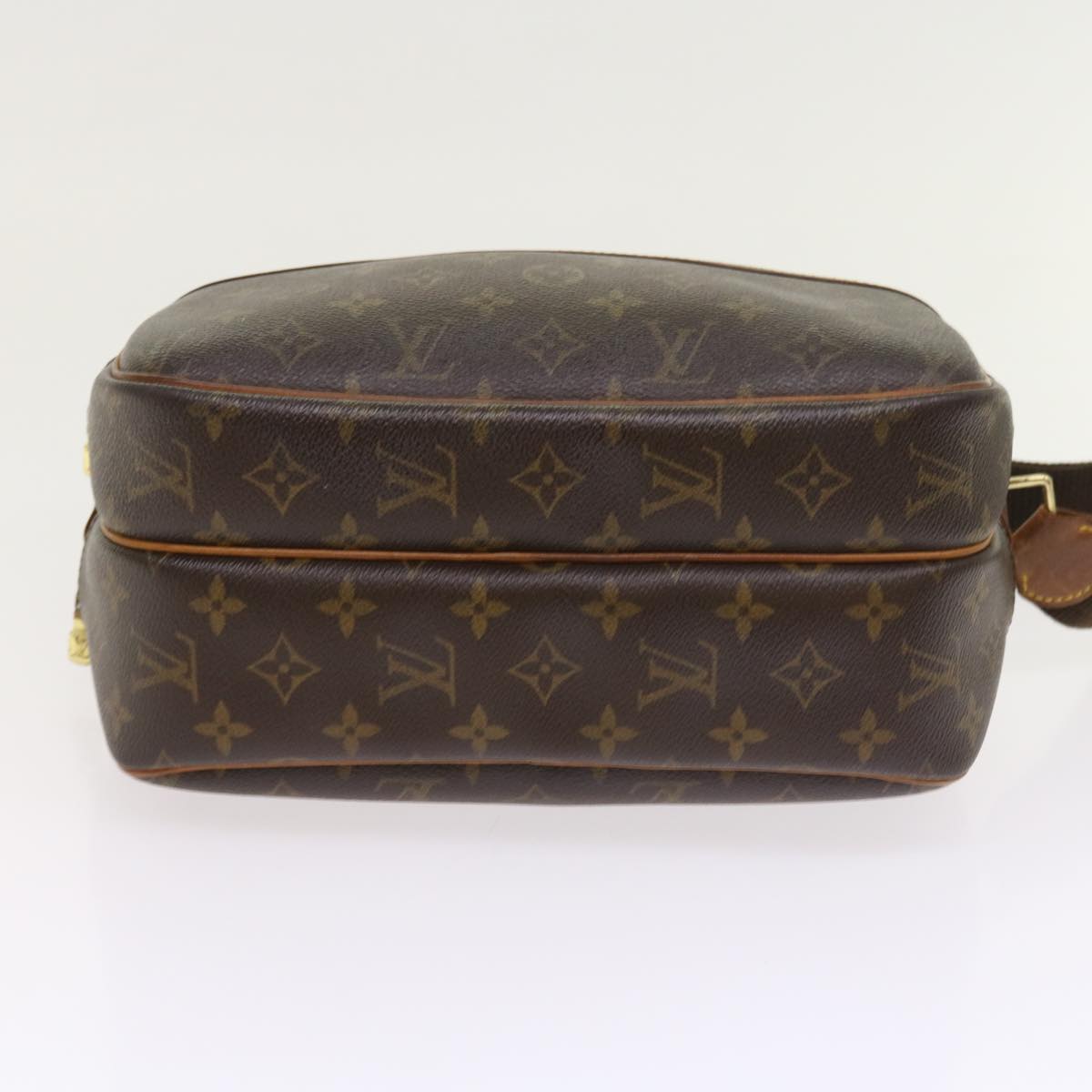 LOUIS VUITTON Monogram Reporter PM Shoulder Bag M45254 LV 53913