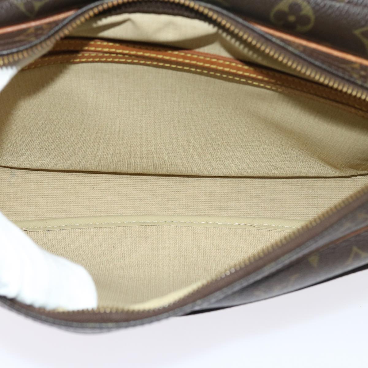 LOUIS VUITTON Monogram Reporter PM Shoulder Bag M45254 LV 53913