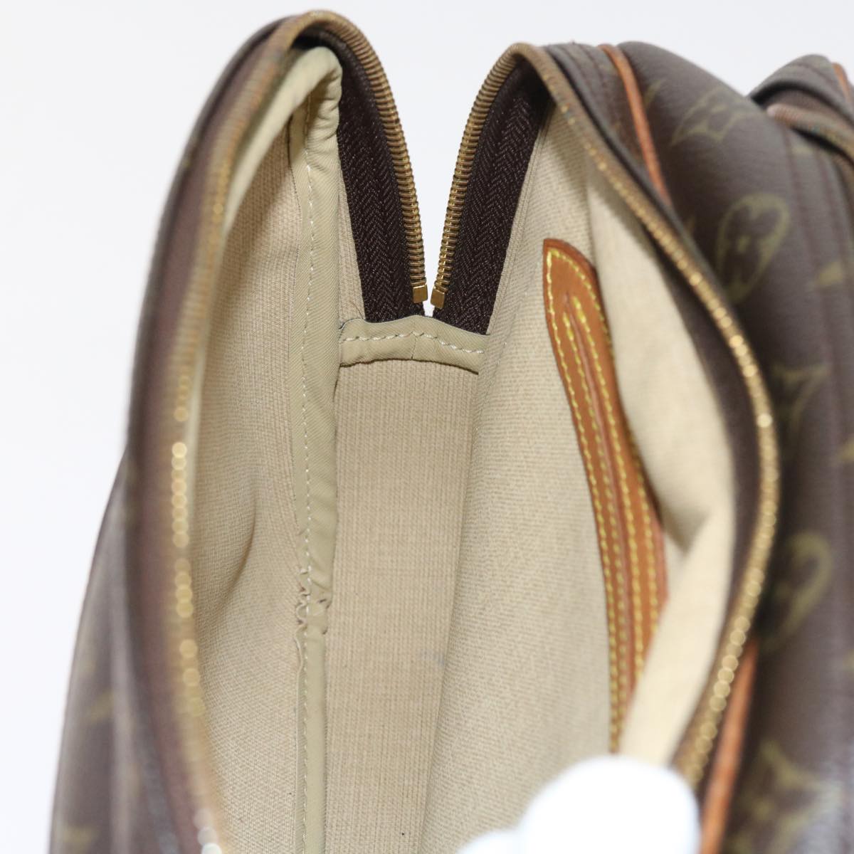 LOUIS VUITTON Monogram Reporter PM Shoulder Bag M45254 LV 53913