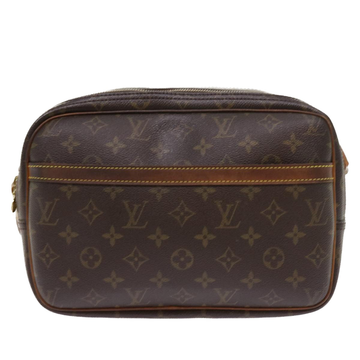 LOUIS VUITTON Monogram Reporter PM Shoulder Bag M45254 LV 53913