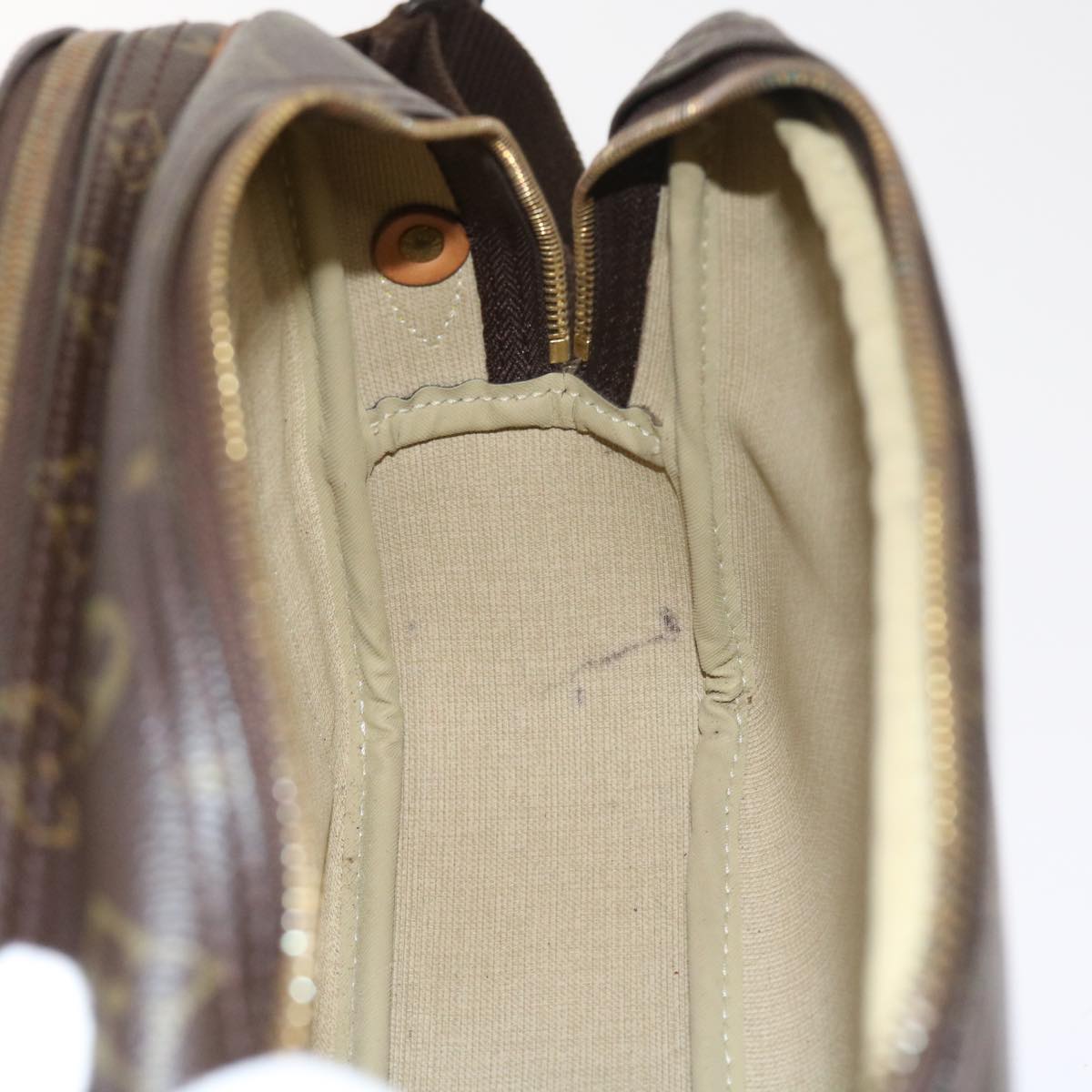 LOUIS VUITTON Monogram Reporter PM Shoulder Bag M45254 LV 53913