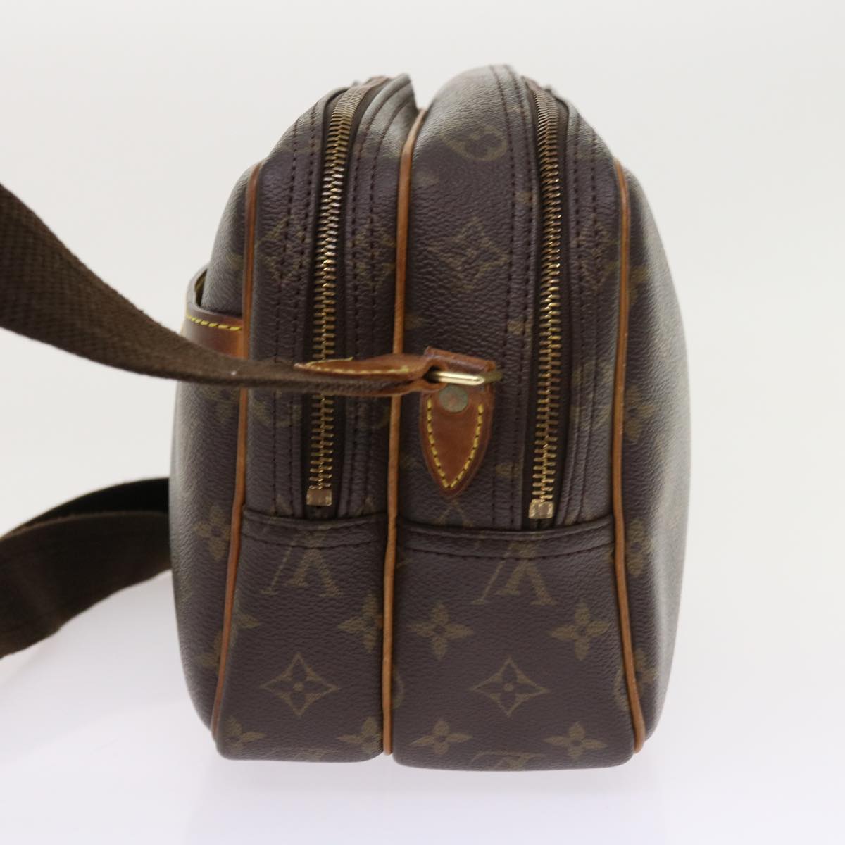 LOUIS VUITTON Monogram Reporter PM Shoulder Bag M45254 LV 53913