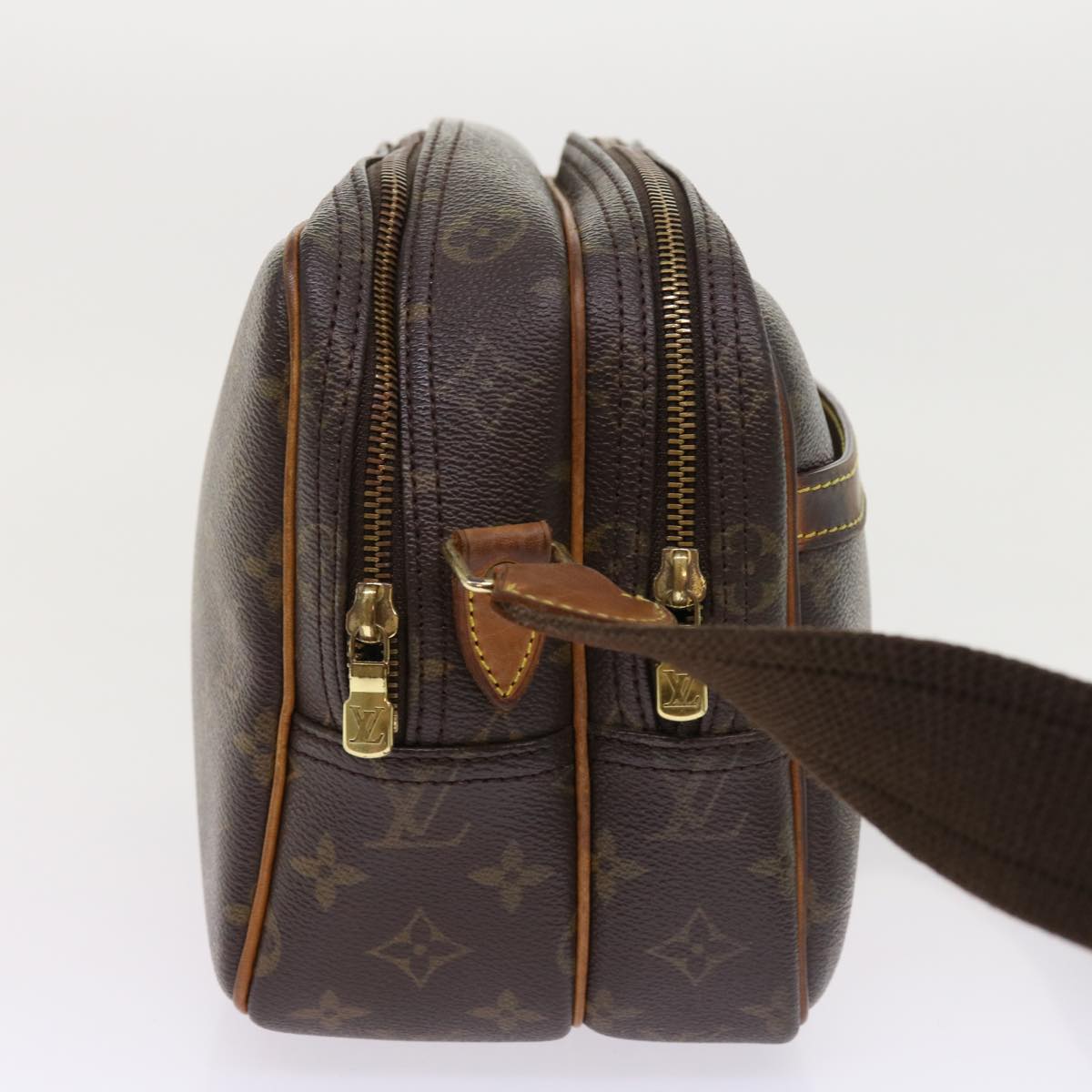 LOUIS VUITTON Monogram Reporter PM Shoulder Bag M45254 LV 53913
