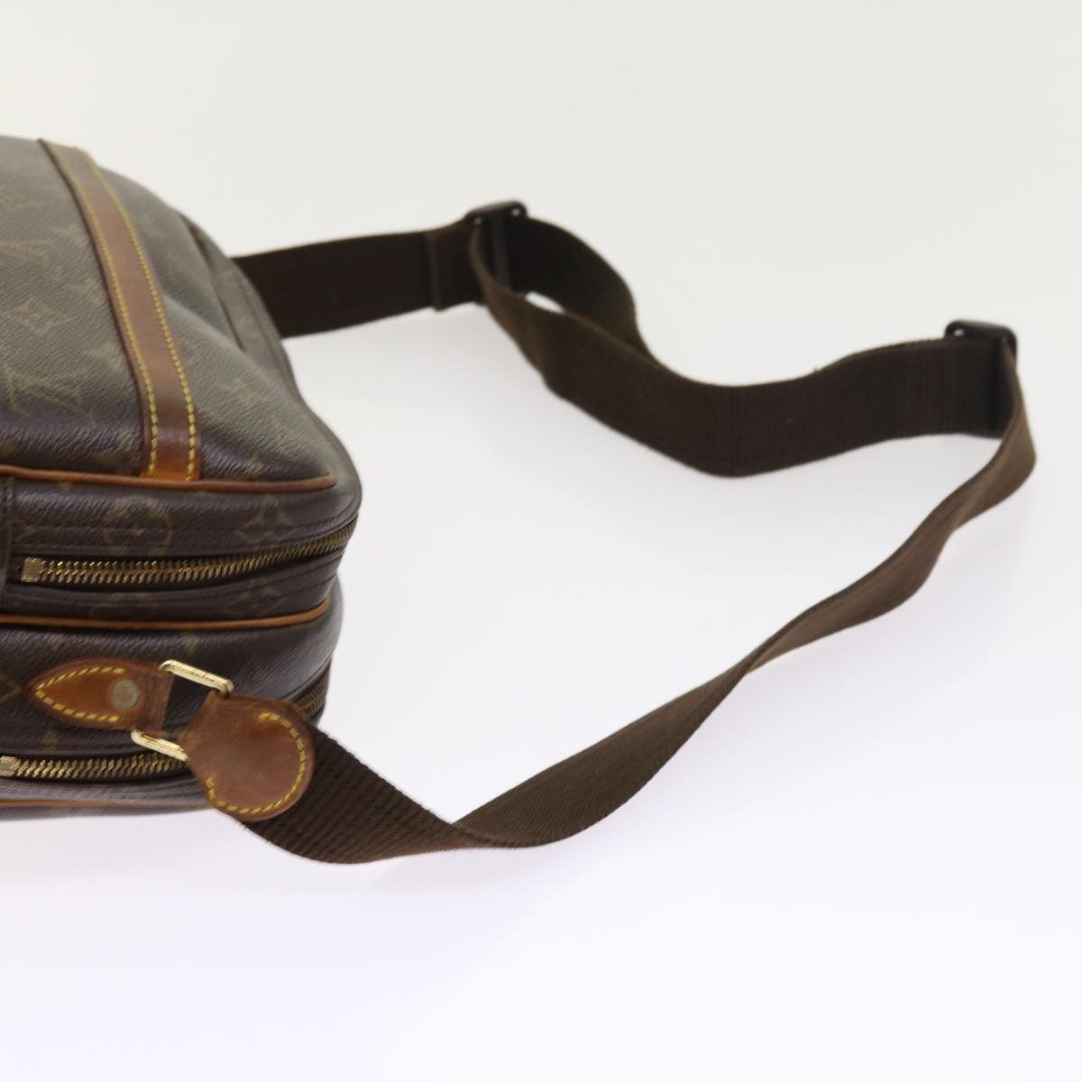 LOUIS VUITTON Monogram Reporter PM Shoulder Bag M45254 LV 53913
