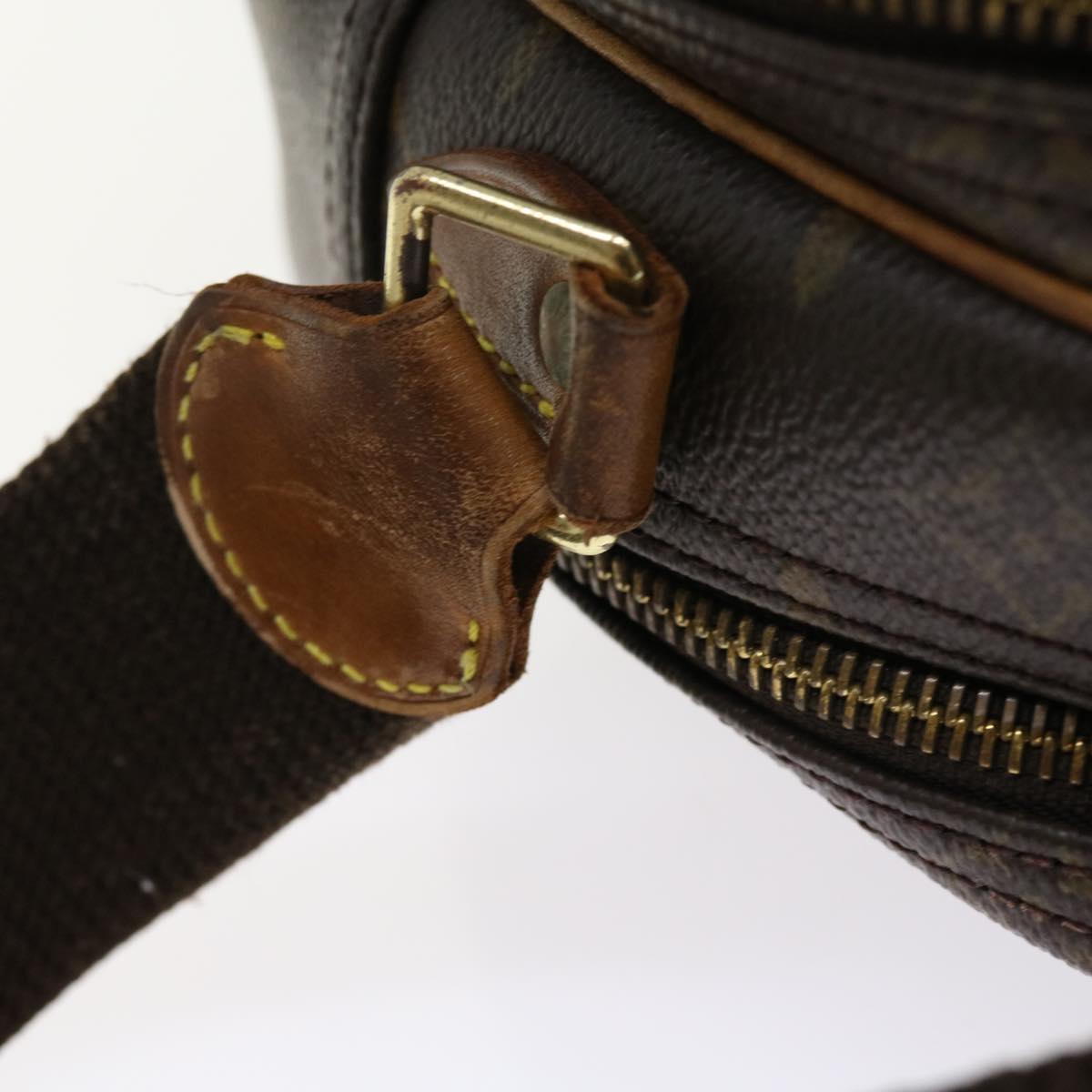 LOUIS VUITTON Monogram Reporter PM Shoulder Bag M45254 LV 53913