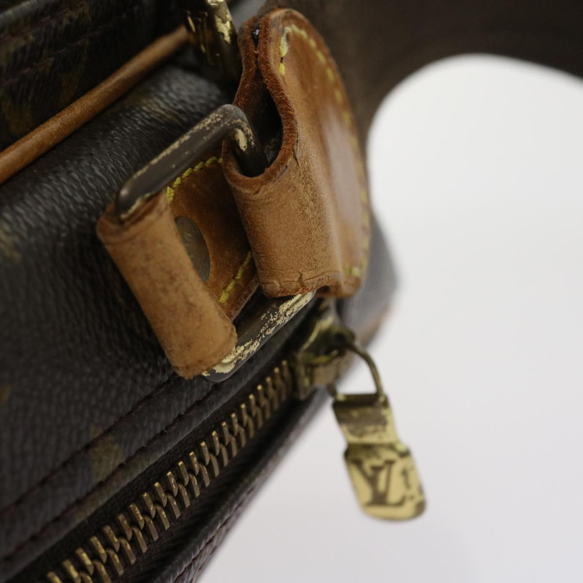 LOUIS VUITTON Monogram Reporter PM Shoulder Bag M45254 LV 53914