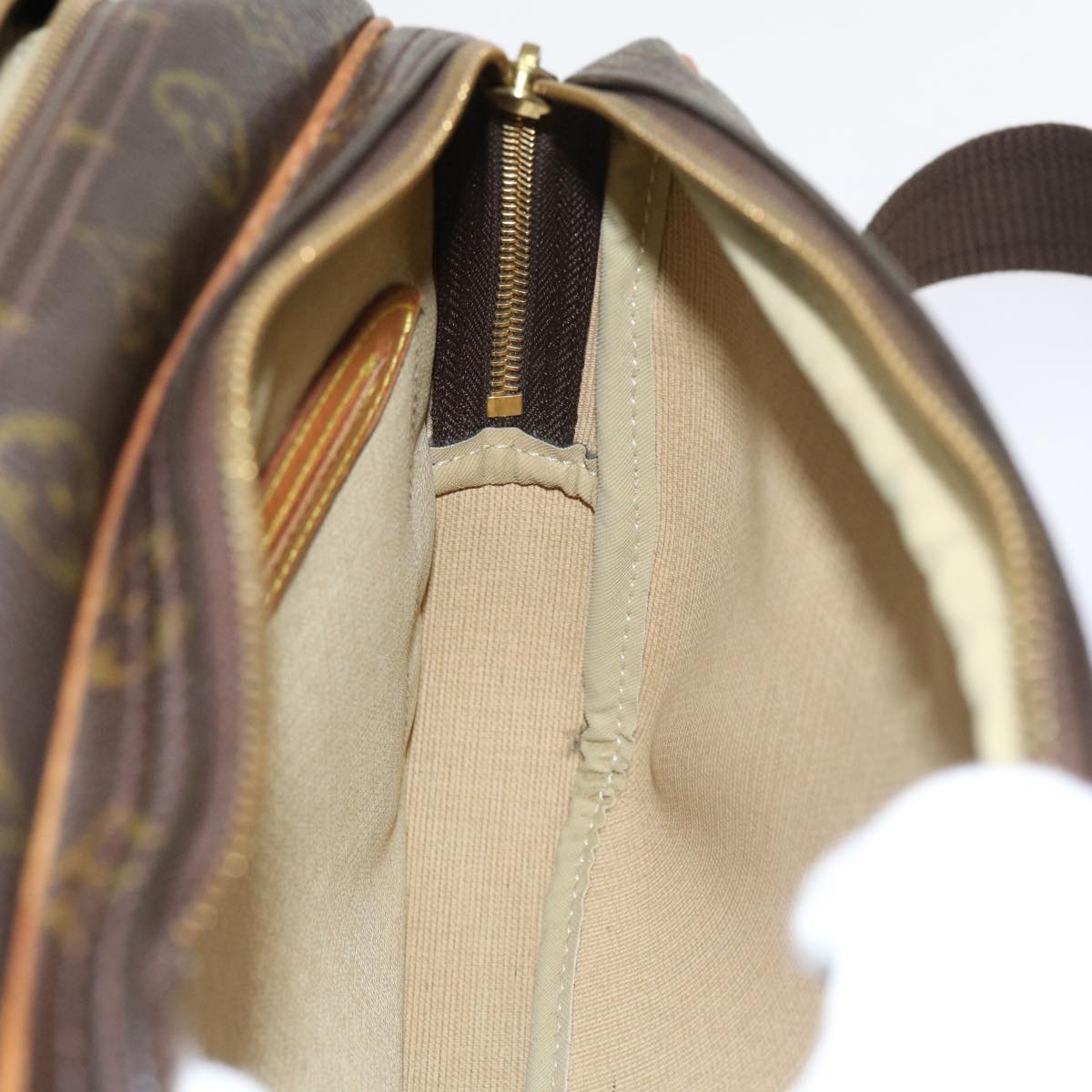 LOUIS VUITTON Monogram Reporter PM Shoulder Bag M45254 LV 53914