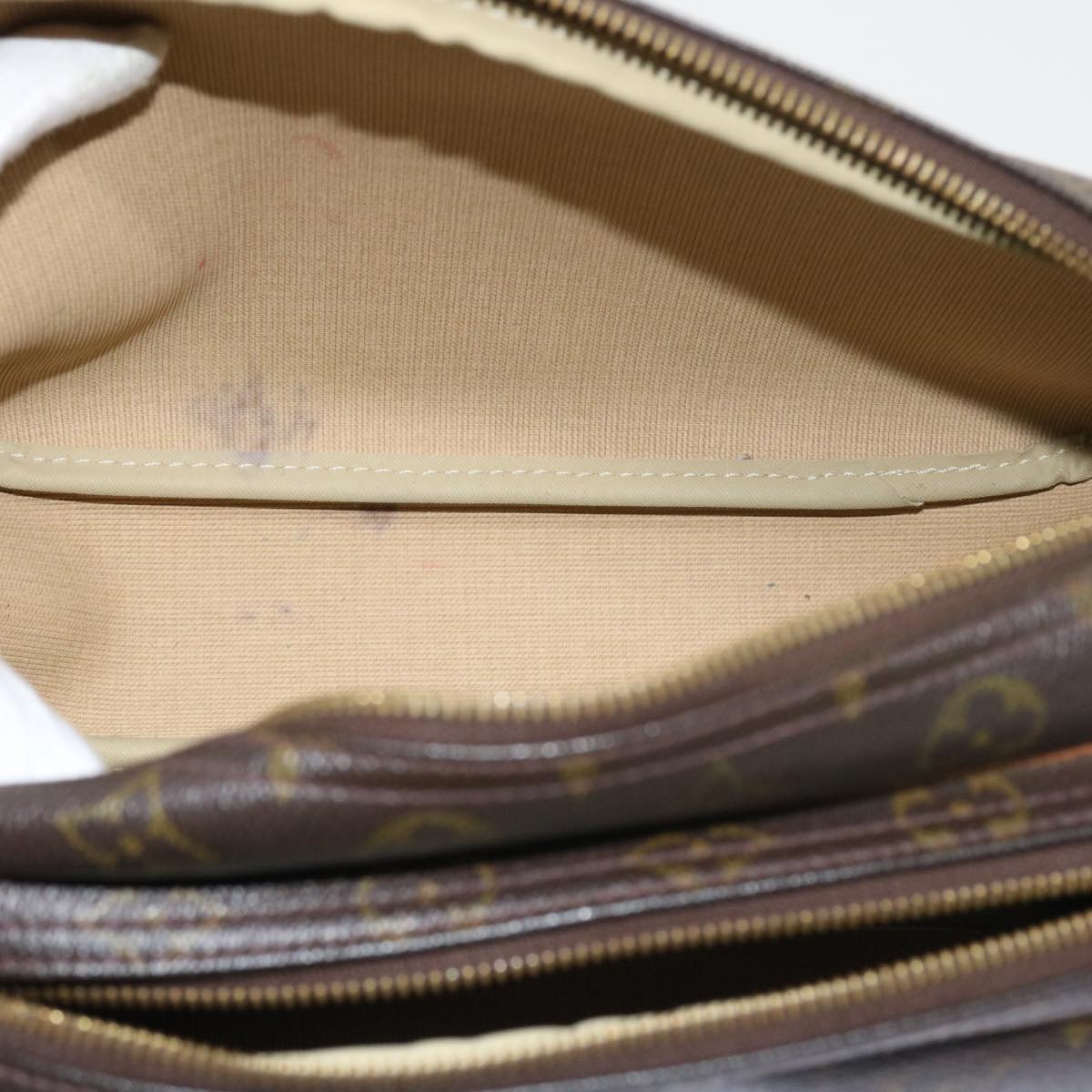 LOUIS VUITTON Monogram Reporter PM Shoulder Bag M45254 LV 53914