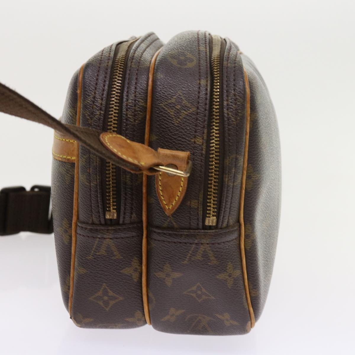 LOUIS VUITTON Monogram Reporter PM Shoulder Bag M45254 LV 53914