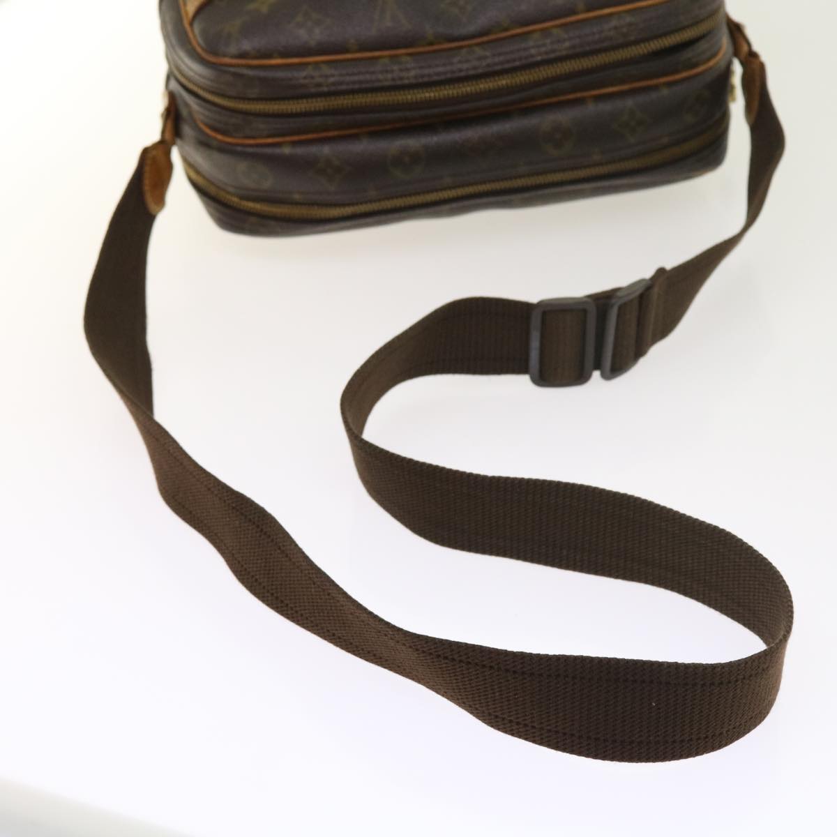 LOUIS VUITTON Monogram Reporter PM Shoulder Bag M45254 LV 53914